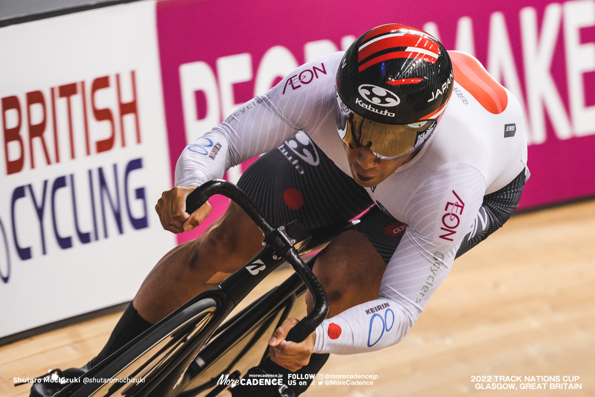 新山響平 SHINZAN Kyohei, JPN, Men's Sprint, 2022 Track Nations Cup, Glasgow, Great Britain