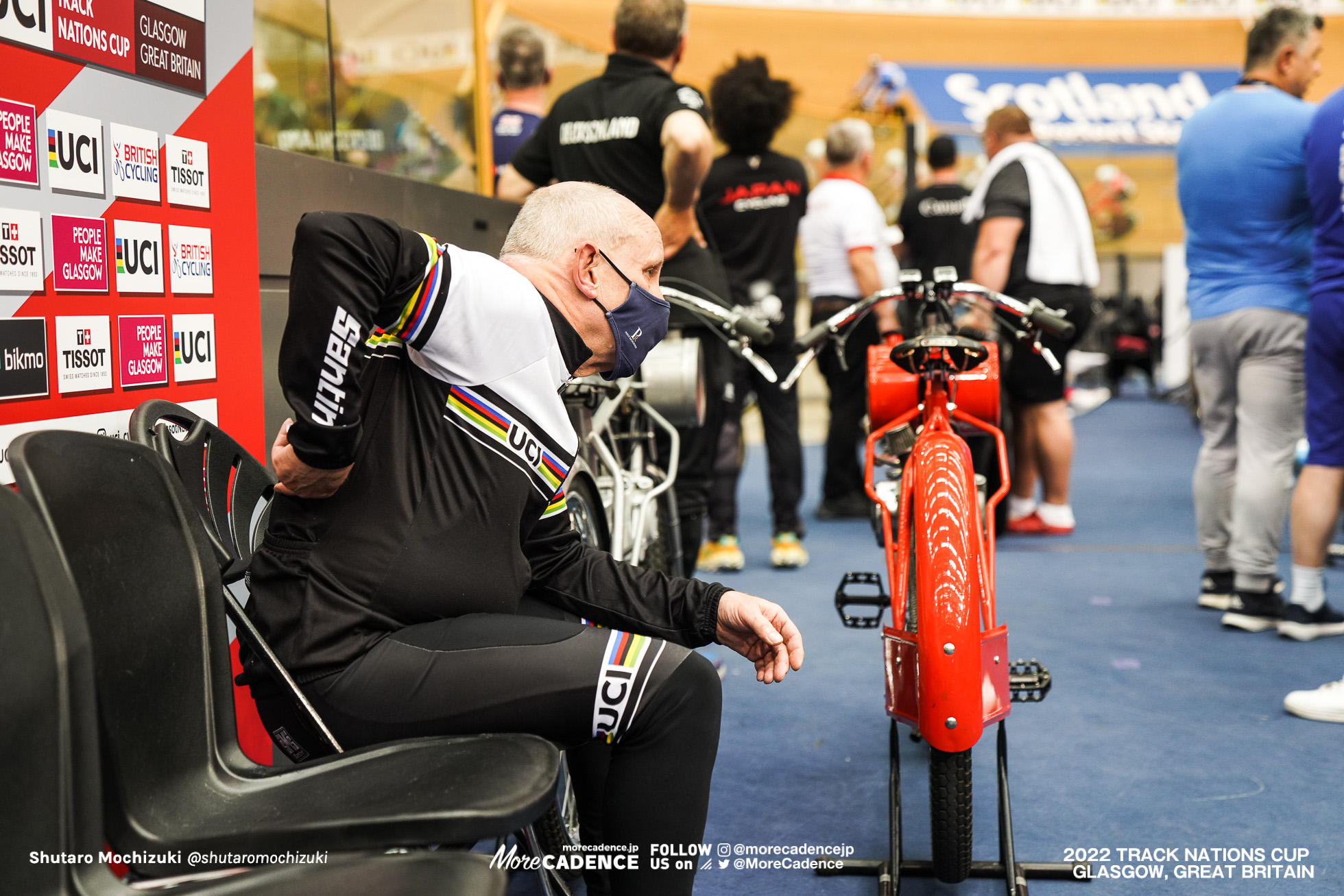 Men's Keirin, 2022 Track Nations Cup, Glasgow, Great Britain