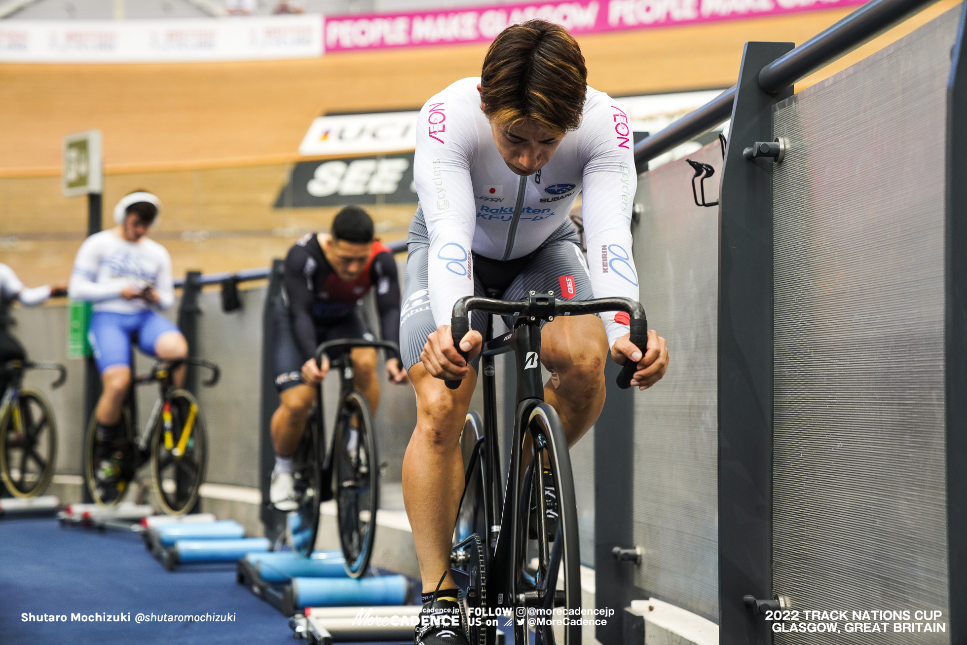 新山響平 SHINZAN Kyohei, JPN, Men's Keirin, 2022 Track Nations Cup, Glasgow, Great Britain