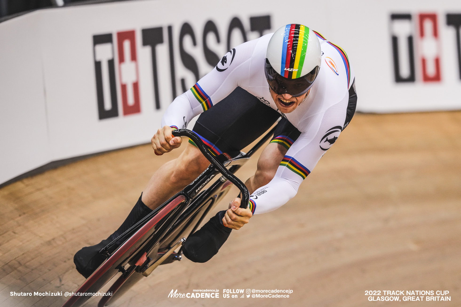 ハリー・ラブレイセン LAVREYSEN Harrie, NED, Men's Sprint, 2022 Track Nations Cup, Glasgow, Great Britain