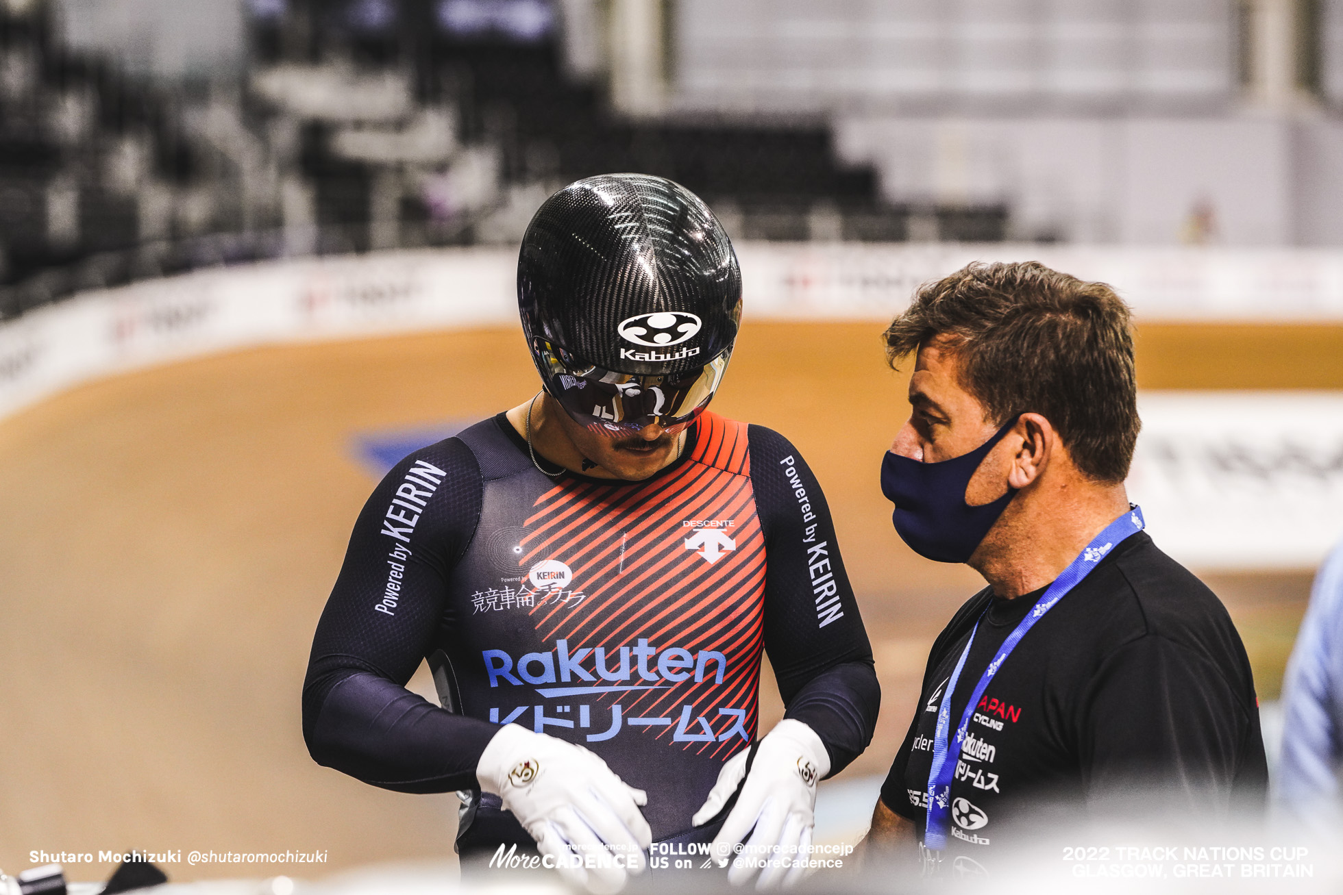 松井宏佑 MATSUI Koyu, RKD, 1st round, Men's Sprint, 2022 Track Nations Cup, Glasgow, Great Britain