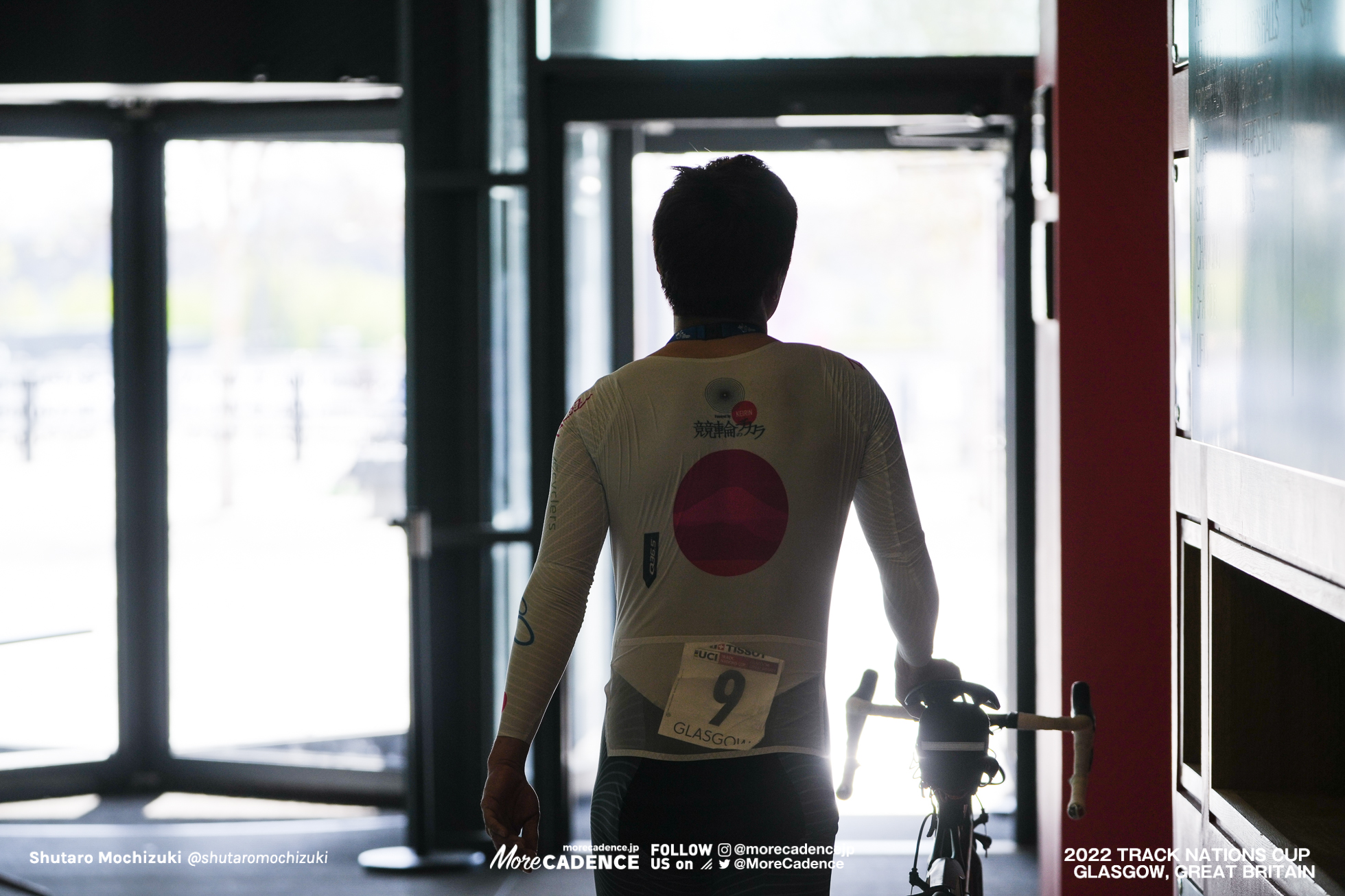 橋本英也 Eiya Hashimoto, Men's Team Pursuit, 2022 Track Nations Cup, Glasgow, Great Britain