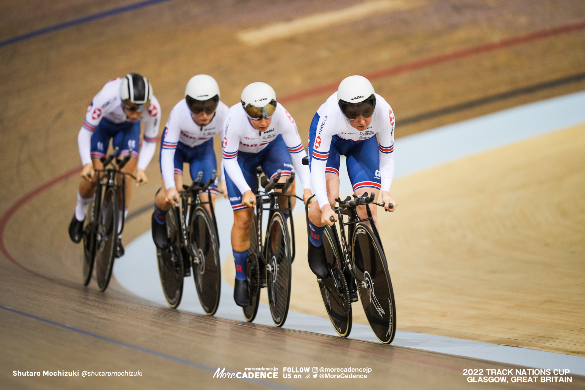 ケイティ・アーチボルド ARCHIBALD Katie, ネア・エバンス EVANS Neah, ローラ・ケニー KENNY Laura, ジョシー・ナイト KNIGHT Josie, GBR - Great Britain, Women's Team Pursuit, 2022 Track Nations Cup, Glasgow, Great Britain