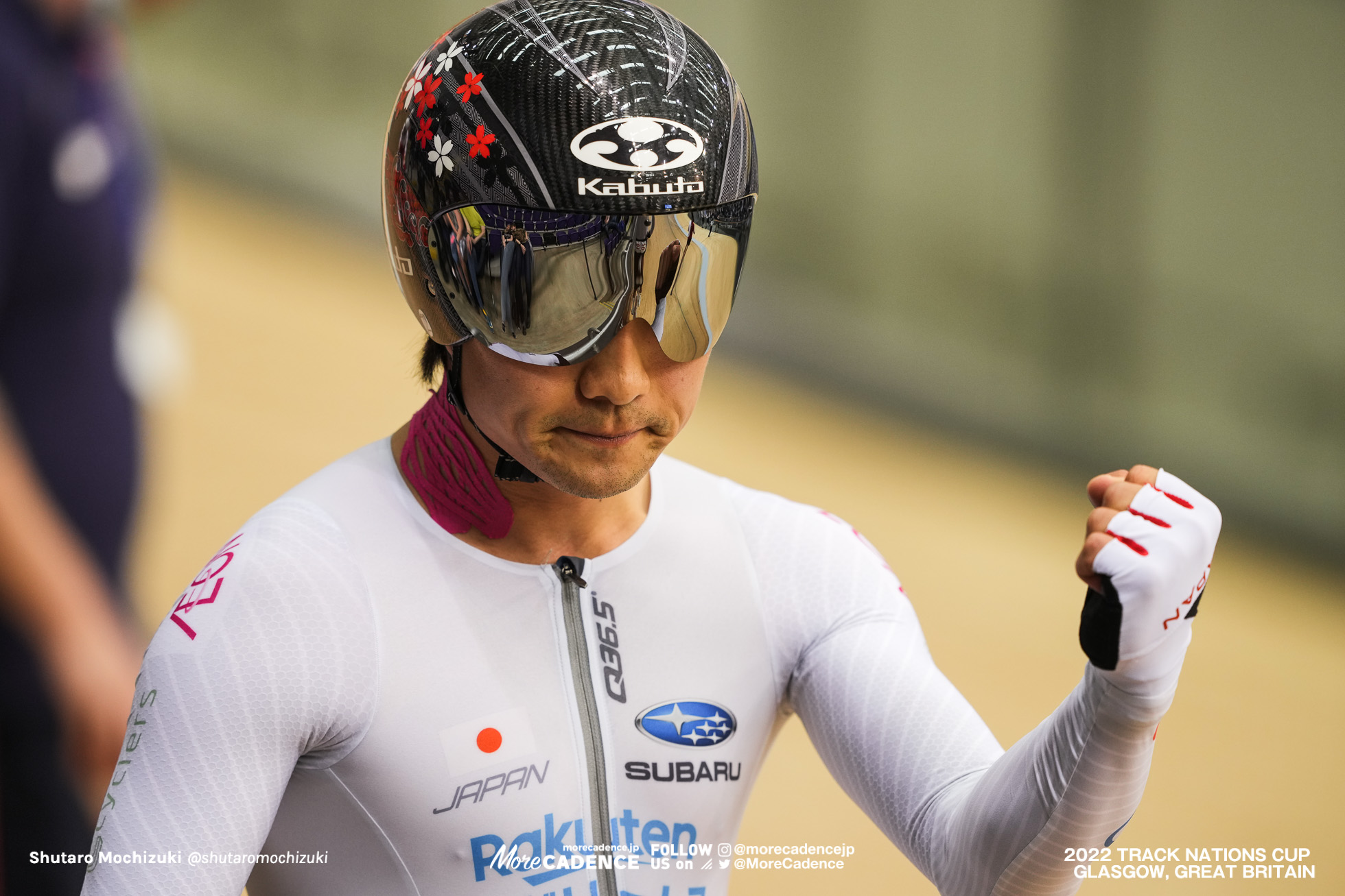 窪木一茂 KUBOKI Kazushige, JPN - Japan, Men's Madison, 2022 Track Nations Cup, Glasgow, Great Britain