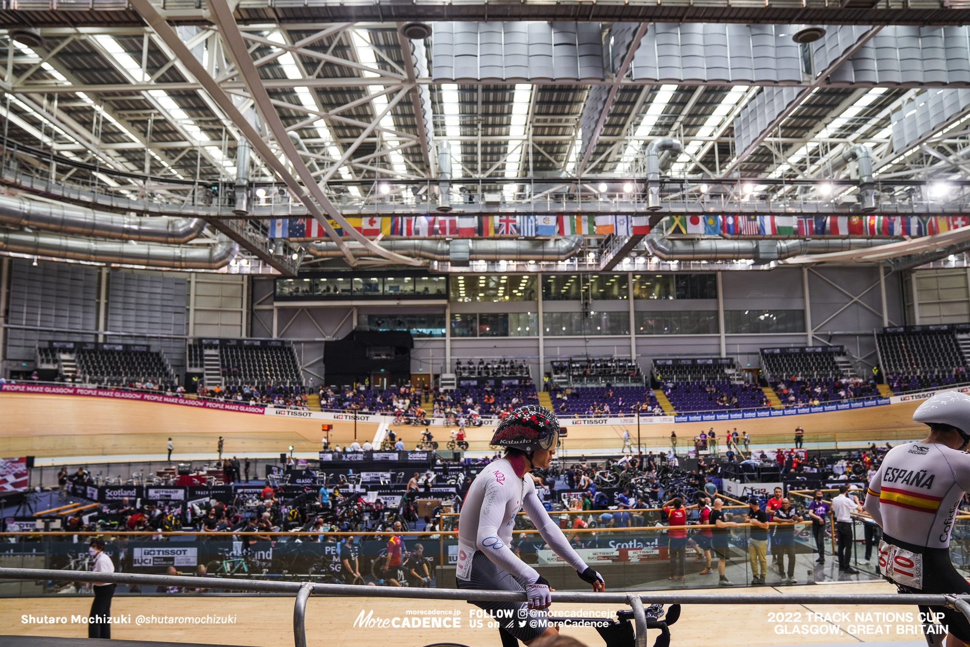 窪木一茂 KUBOKI Kazushige, JPN - Japan, Men's Madison, 2022 Track Nations Cup, Glasgow, Great Britain