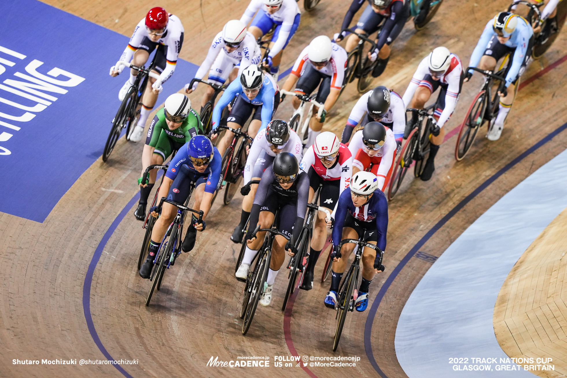 コリーン・ガリック GULICK Colleen, USA, Women's Elimination, 2022 Track Nations Cup, Glasgow, Great Britain