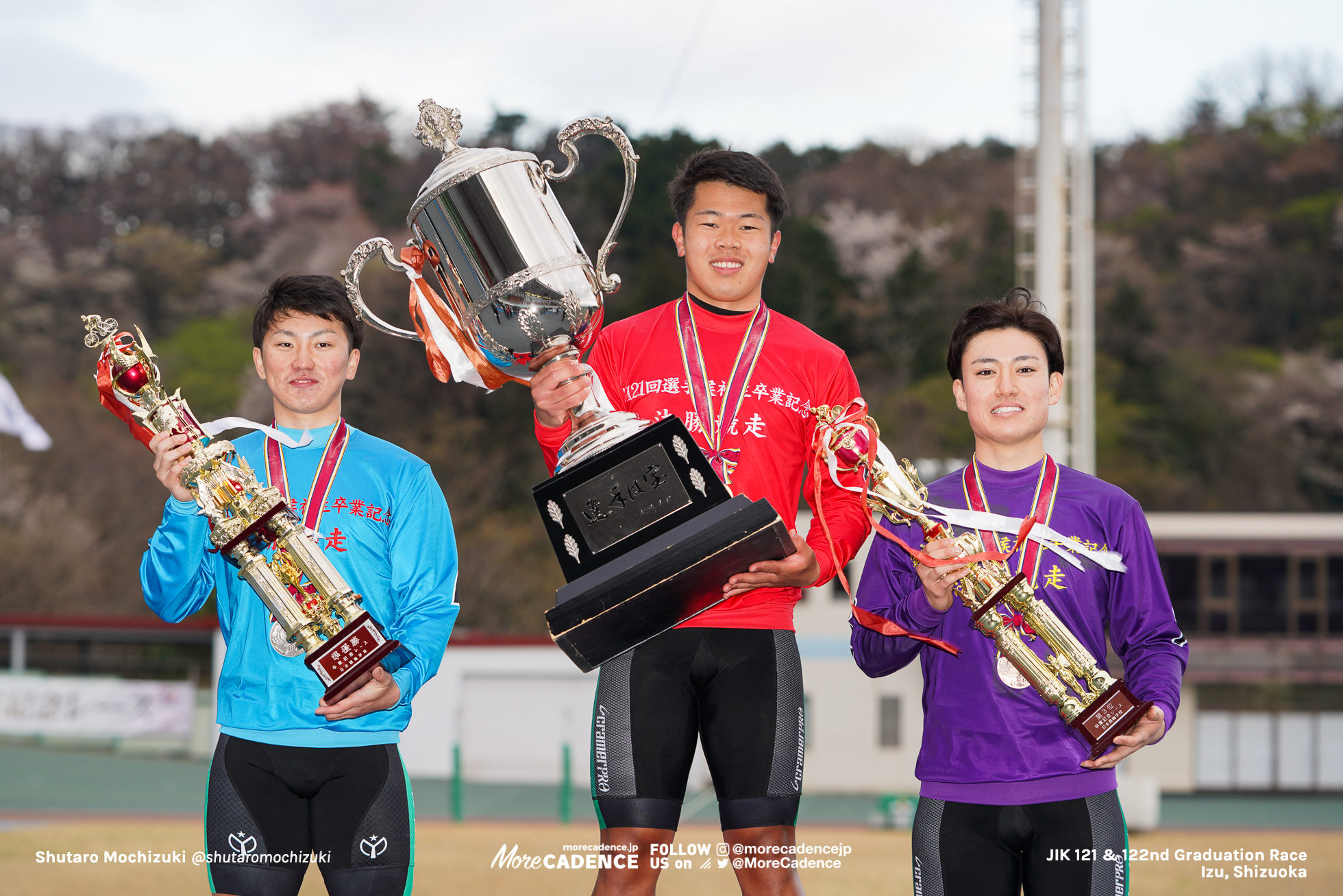 纐纈洸翔 中釜健次 松本秀之慎, 日本競輪選手養成所第121・122回生卒業記念レース