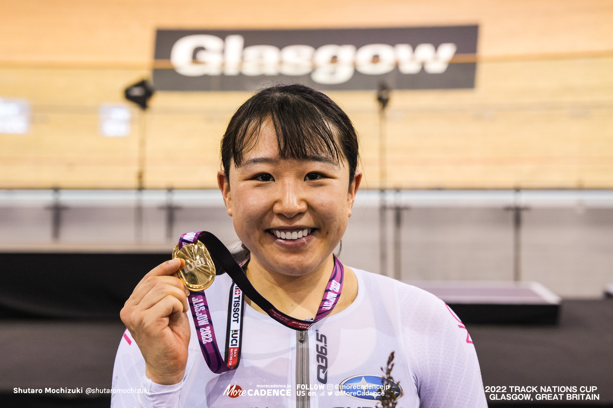 梶原悠未 KAJIHARA Yumi, JPN, Women's Omnium, 2022 Track Nations Cup, Glasgow, Great Britain