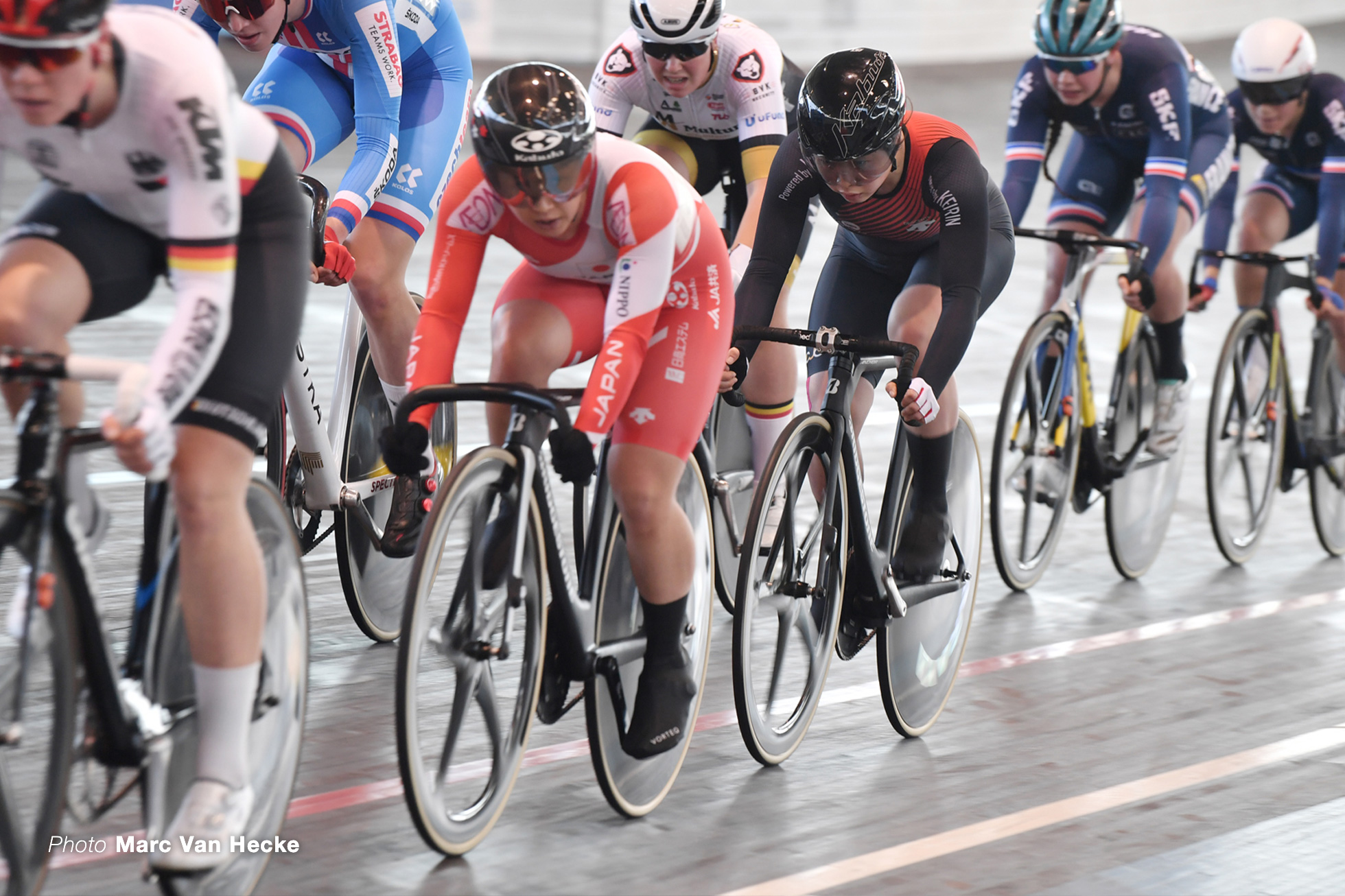 梶原悠未, 内野艶和, 女子オムニアム, ベルギー国際トラックミーティング