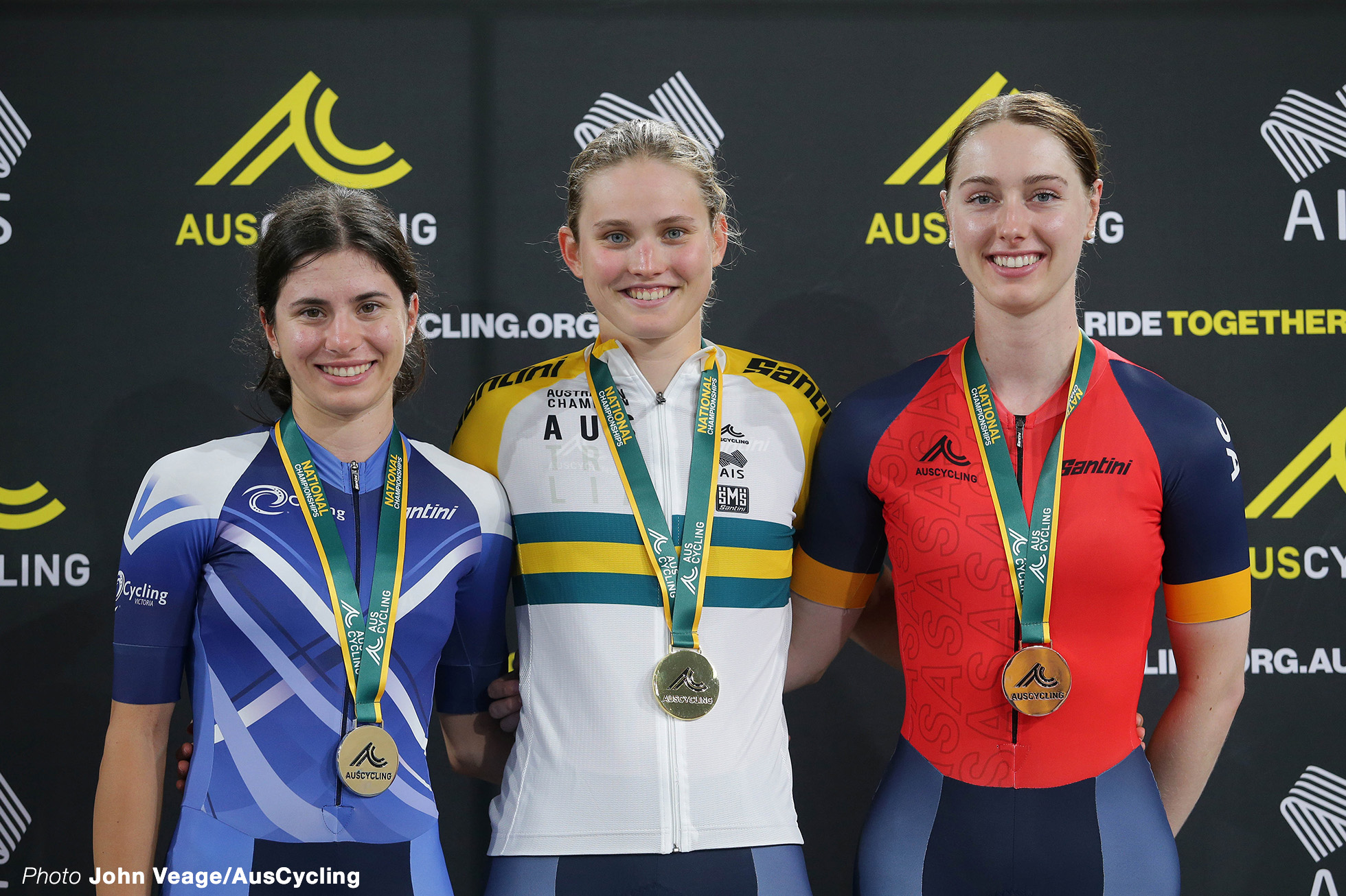 Women's Elite Scratch Podium 2022 Australia Track National Championships オーストラリア国内選手権