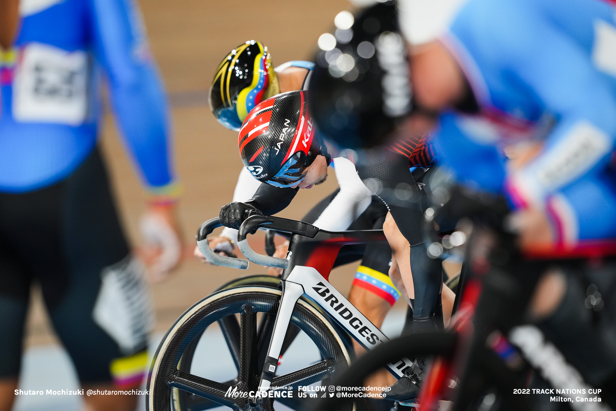 寺崎浩平 TERASAKI Kohei, RKD, First round, Men's Keirin, 2022 Track Nations Cup, Milton, Canada