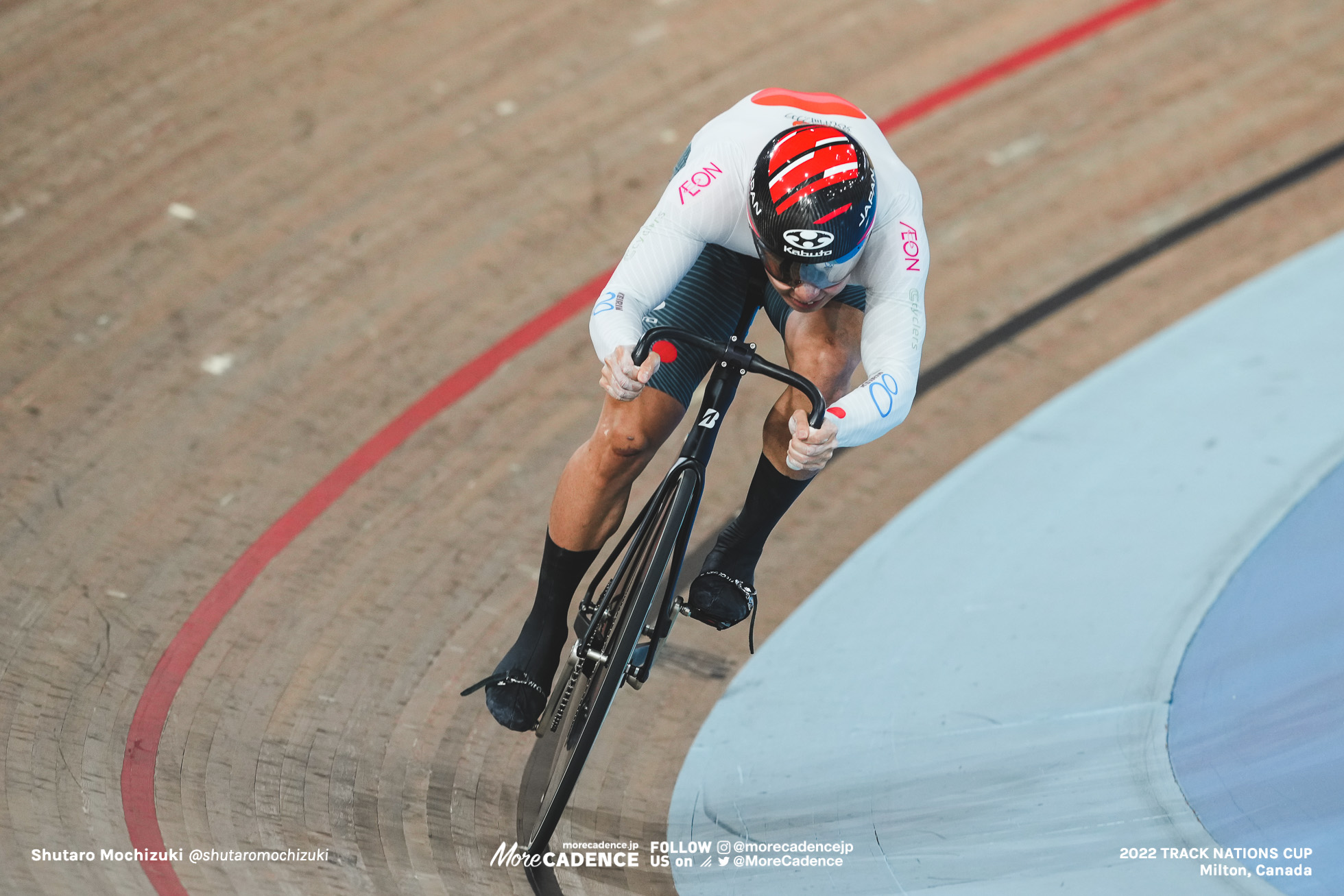 小原佑太 OBARA Yuta, JPN, Qualifying, Men's Sprint, 2022 Track Nations Cup, Milton, Canada