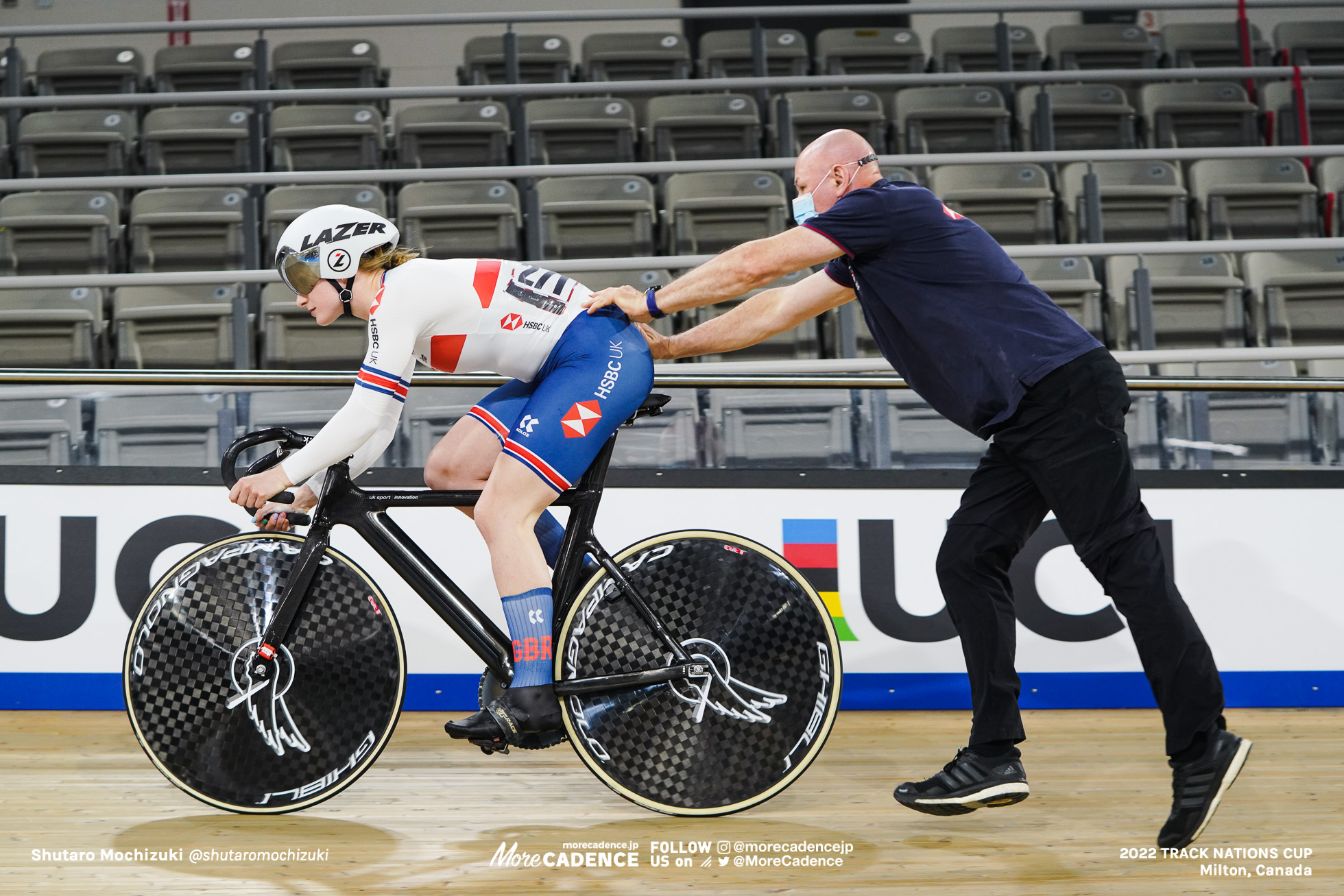 ローレン・ベル BELL Lauren, GBR, Qualifying, Women's Sprint, 2022 Track Nations Cup, Milton, Canada