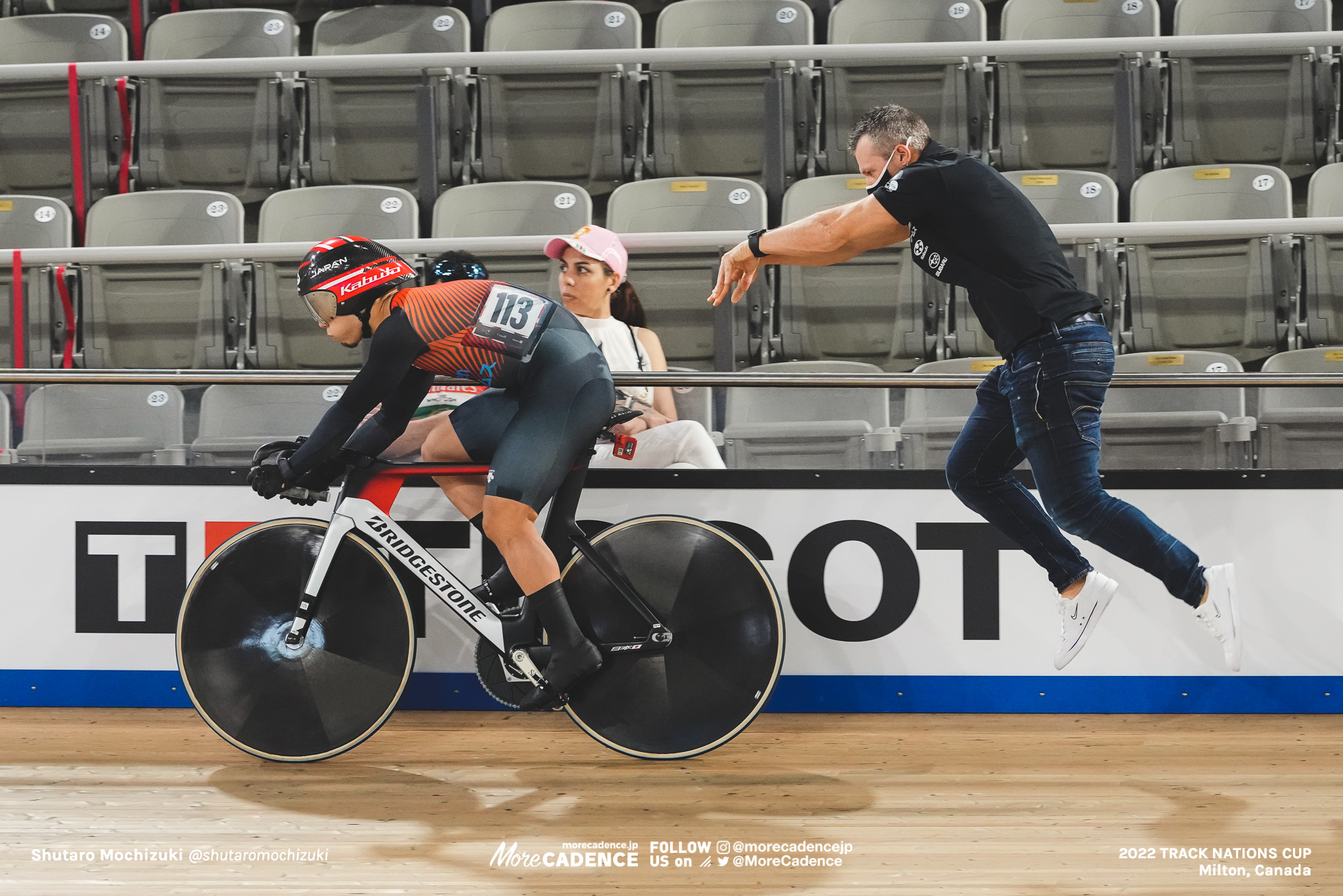 寺崎浩平 TERASAKI Kohei, RKD, Qualifying, Men's Sprint, 2022 Track Nations Cup, Milton, Canada