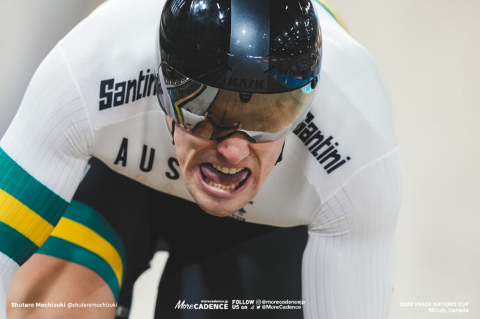 マシュー・グレーツァー GLAETZER Matthew, AUS, Qualifying, Men's Sprint, 2022 Track Nations Cup, Milton, Canada