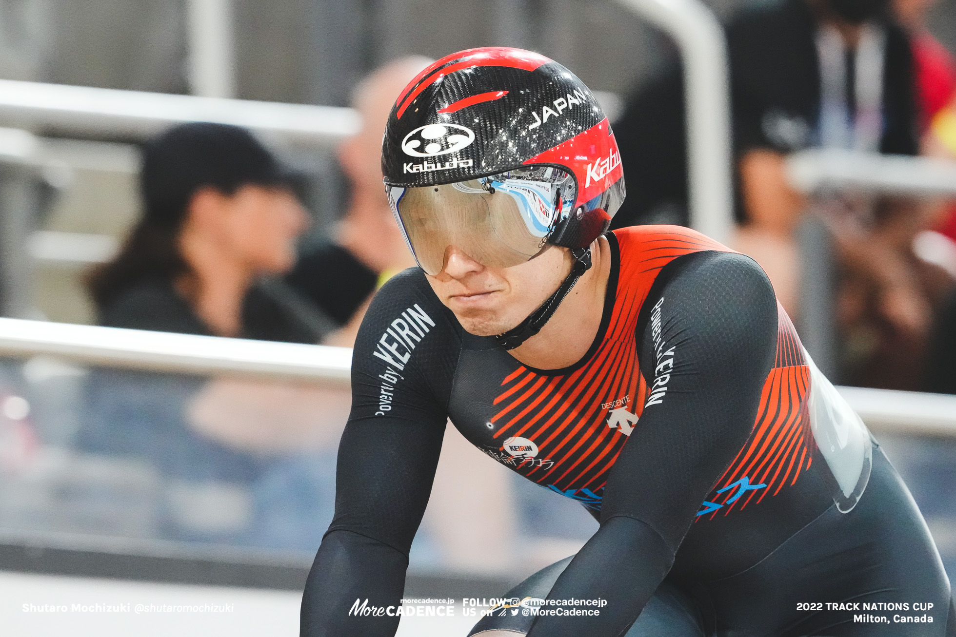 山﨑賢人 YAMASAKI Kento, RKD, First round, Men's Keirin, 2022 Track Nations Cup, Milton, Canada