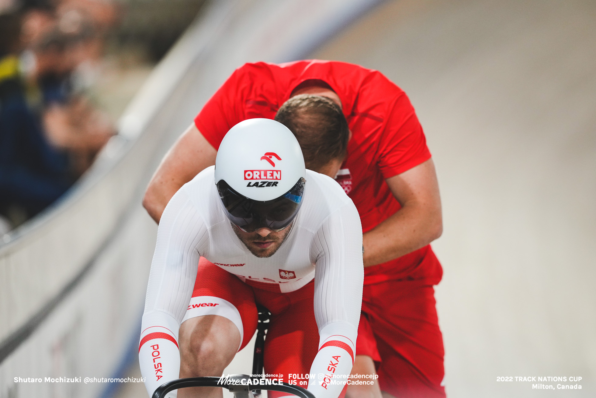 マテウス・ルディク RUDYK Mateusz, POL, Qualifying, Men's Sprint, 2022 Track Nations Cup, Milton, Canada