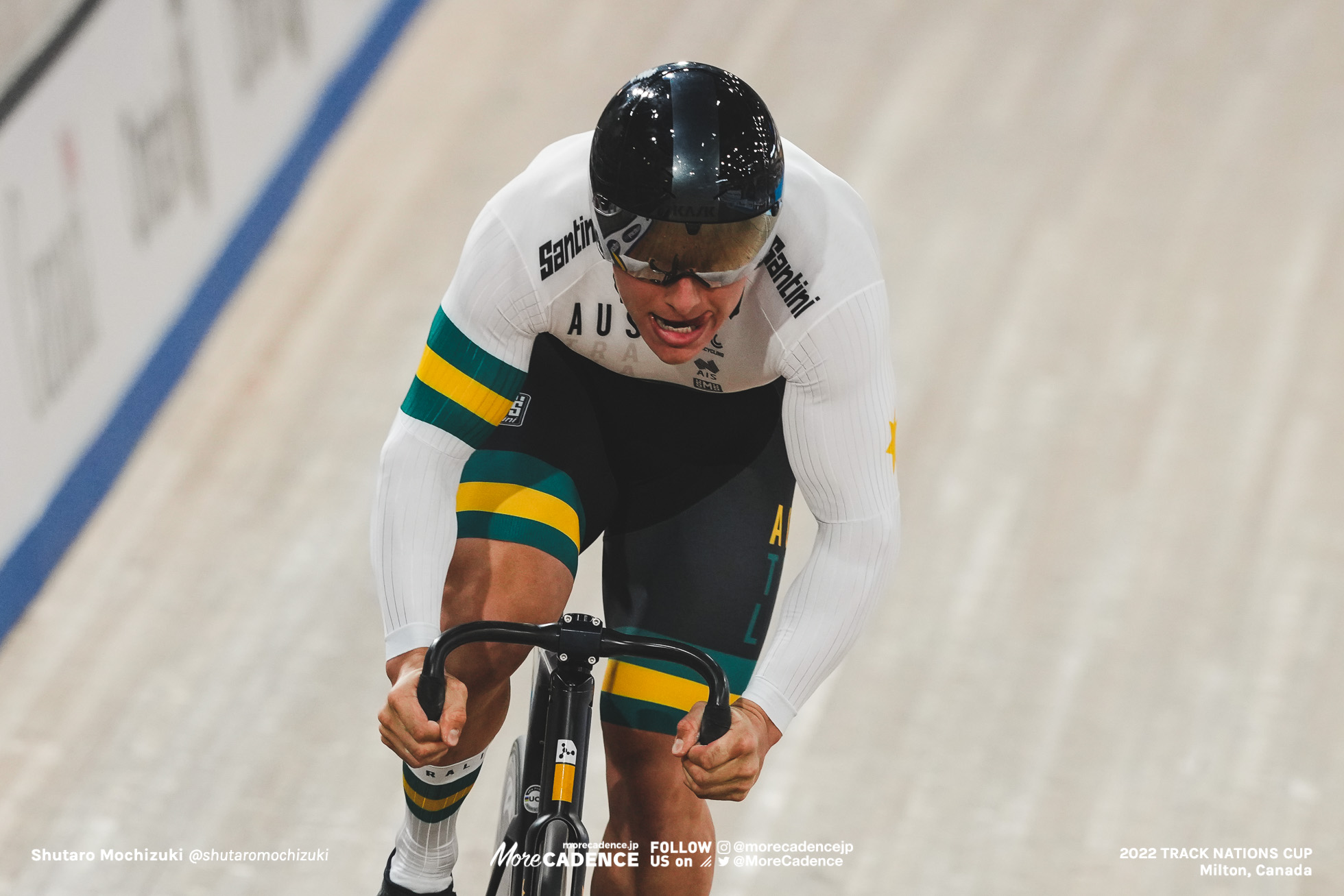 マシュー・リチャードソン RICHARDSON Matthew, AUS, Qualifying, Men's Sprint, 2022 Track Nations Cup, Milton, Canada