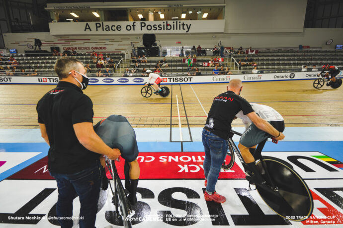 小原佑太 OBARA Yuta, JPN, 寺崎浩平 TERASAKI Kohei, RKD, 1st round, Men's Sprint, 2022 Track Nations Cup, Milton, Canada