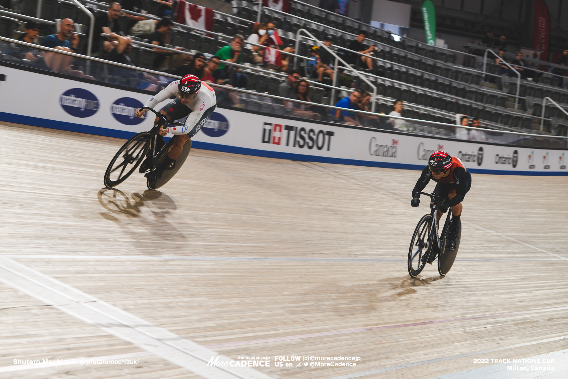 小原佑太 OBARA Yuta, JPN, 寺崎浩平 TERASAKI Kohei, RKD, 1st round, Men's Sprint, 2022 Track Nations Cup, Milton, Canada