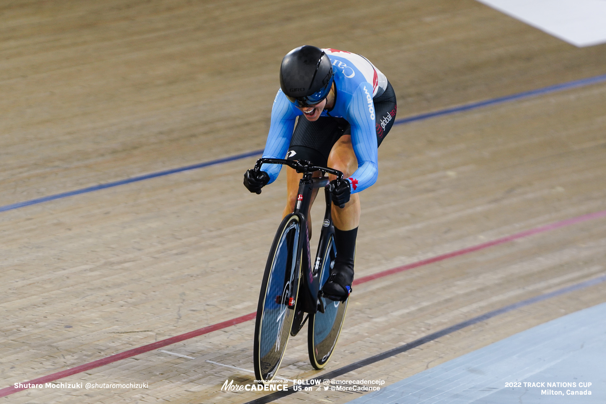 ケルシー・ミシェル MITCHELL Kelsey, CAN, Qualifying, Women's Sprint, 2022 Track Nations Cup, Milton, Canada