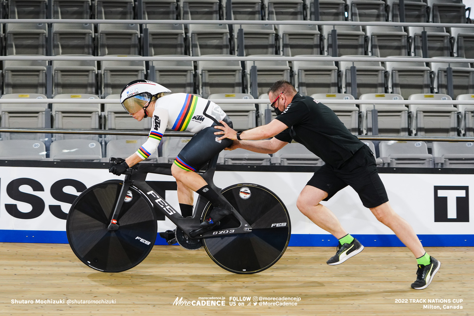 エマ・ヒンツェ HINZE Emma, GER, Qualifying, Women's Sprint, 2022 Track Nations Cup, Milton, Canada