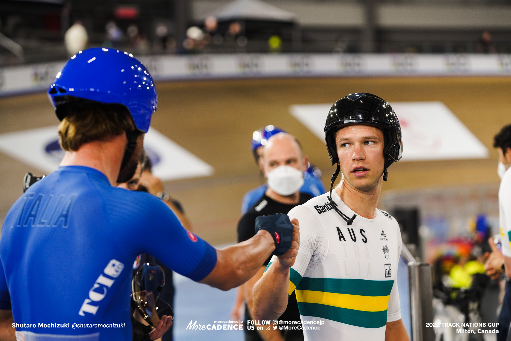 グレアム・フリズリー FRISLIE Graeme, AUS - Australia, Finals for gold, Men's Team Pursuit, 2022 Track Nations Cup, Milton, Canada