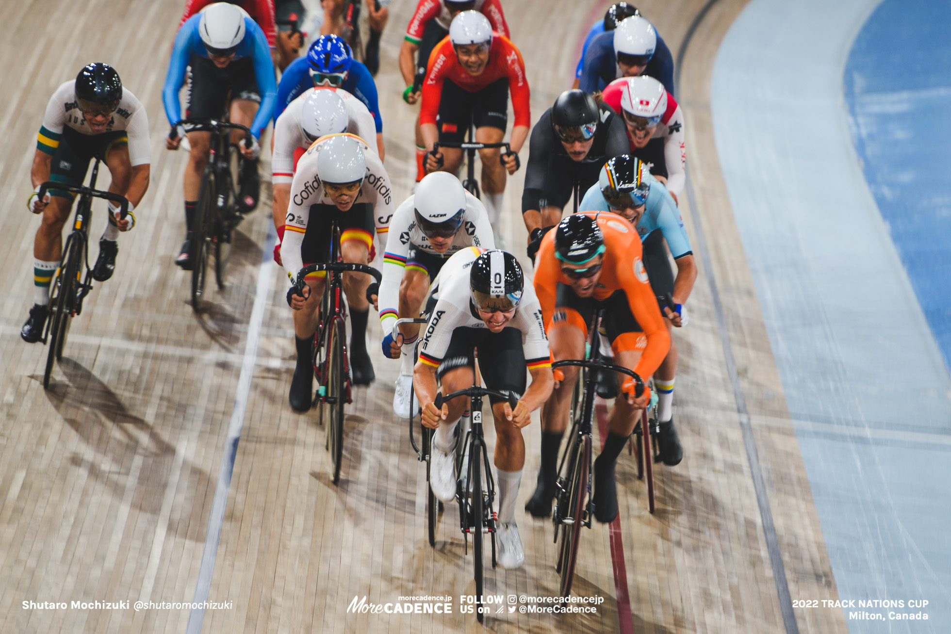 ヤン ウィレム・ファンシップ van SCHIP Jan Willem, NED, ティム トーン・トウデンベルク TEUTENBERG Tim Torn, GERScratch, Men's Omnium, 2022 Track Nations Cup, Milton, Canada