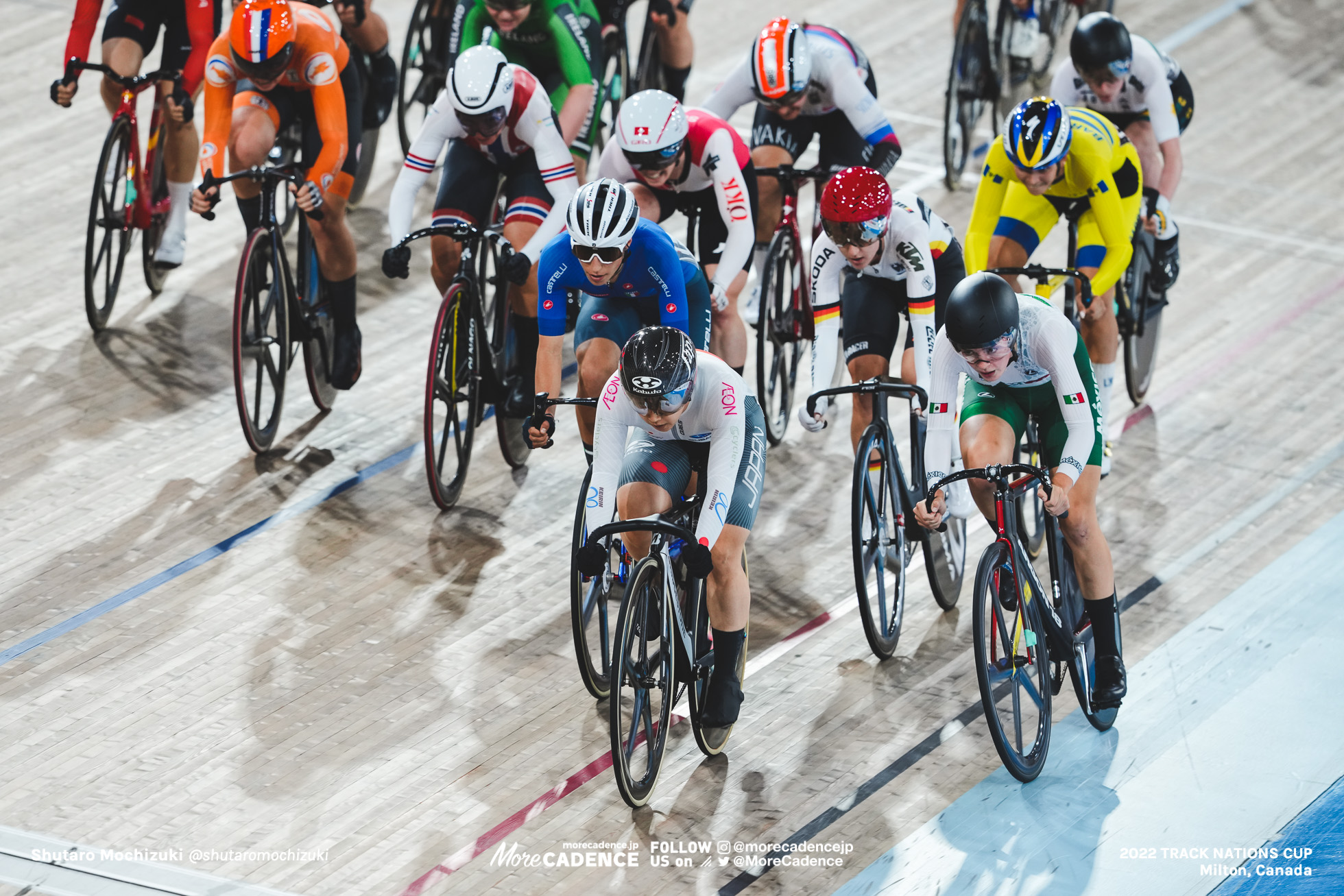 梶原悠未 KAJIHARA Yumi, JPN, Scratch, Women's Omnium, 2022 Track Nations Cup, Milton, Canada