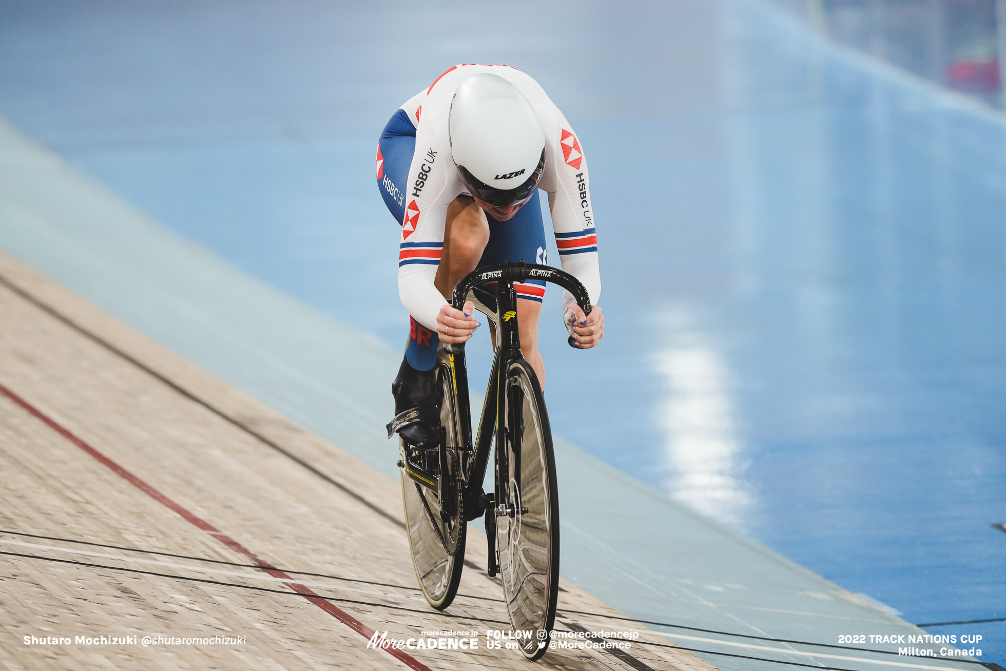 エマ・フィヌカン FINUCANE Emma, GBR, Final, Women's 500mTT, 2022 Track Nations Cup, Milton, Canada