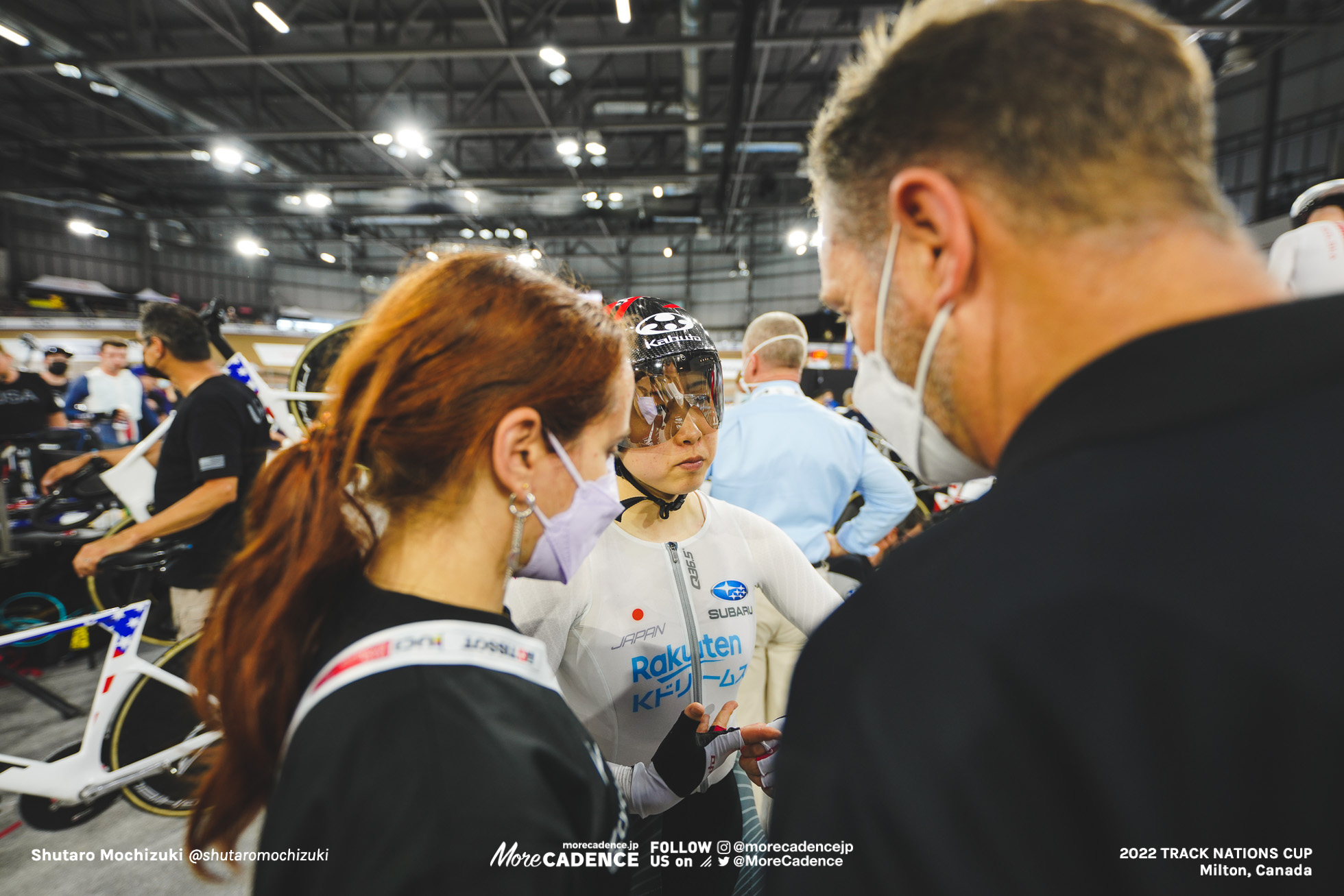 内野艶和 UCHINO Tsuyaka, JPN - Japan, Women's Madison, 2022 Track Nations Cup, Milton, Canada