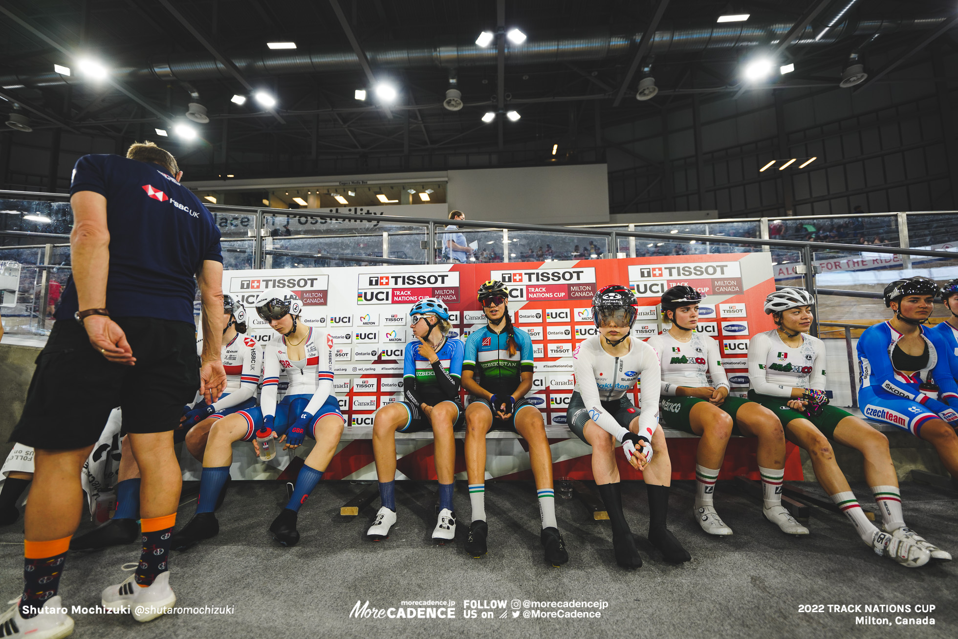 内野艶和 UCHINO Tsuyaka, JPN - Japan, Women's Madison, 2022 Track Nations Cup, Milton, Canada