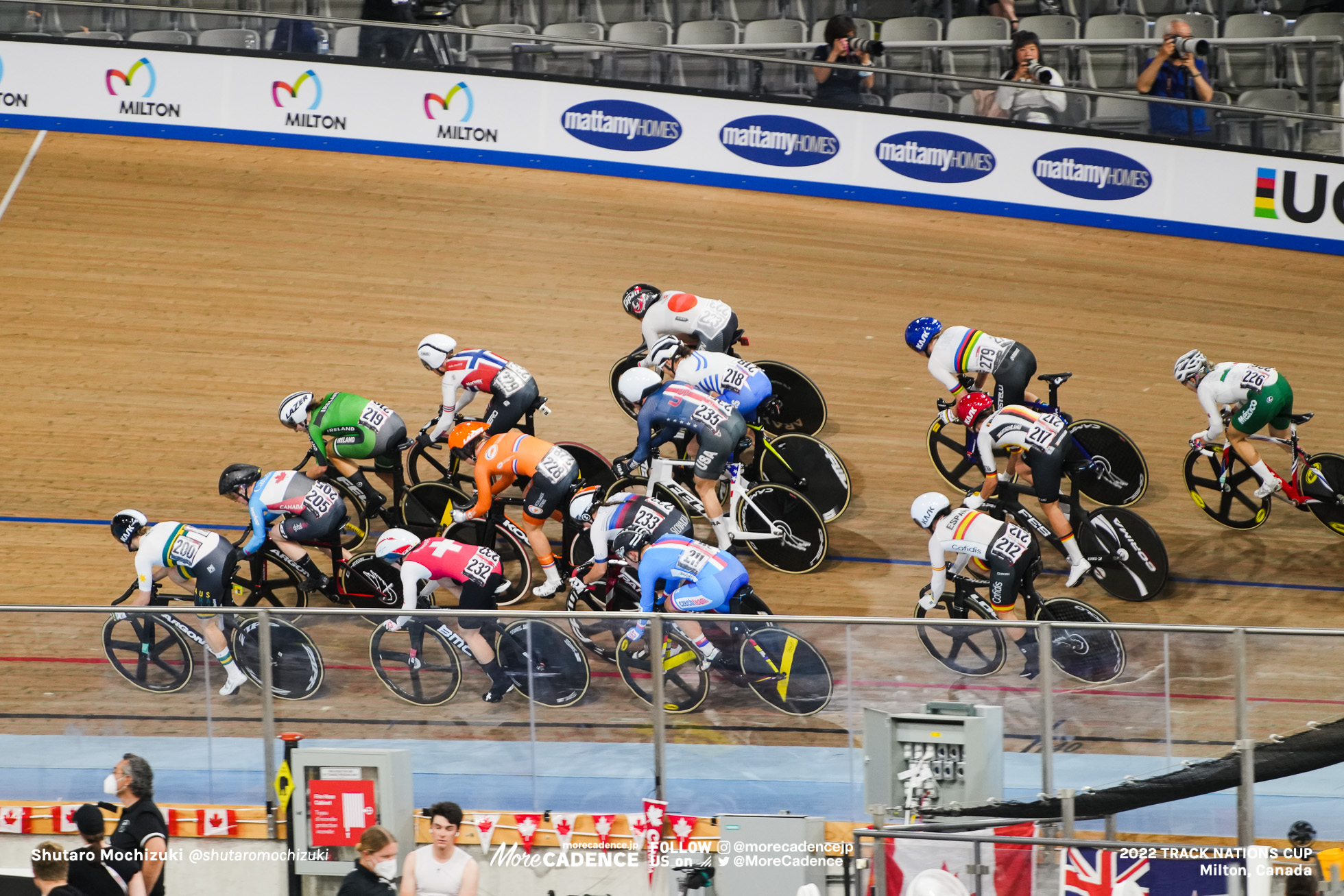 Women's Scratch, 2022 Track Nations Cup, Milton, Canada