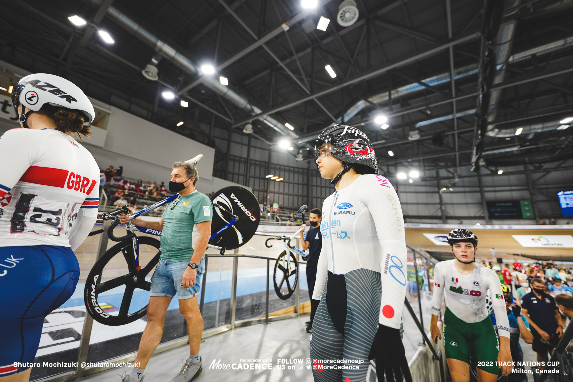 梶原悠未 KAJIHARA Yumi, JPN - Japan, Women's Madison, 2022 Track Nations Cup, Milton, Canada