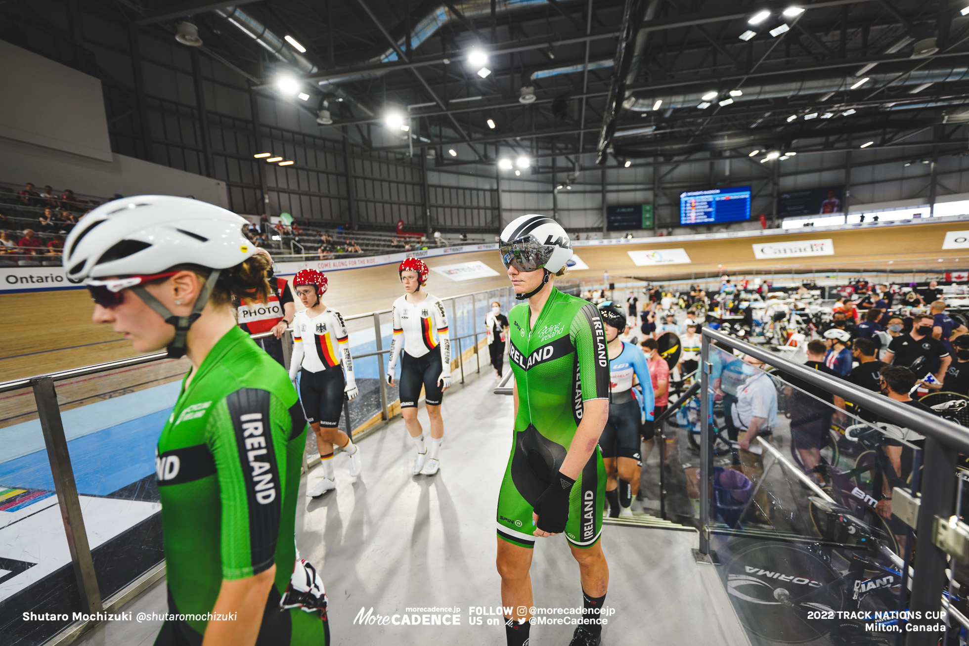 ミア・グリフィン GRIFFIN Mia, アリス・シャープ SHARPE Alice, IRL - Ireland, Women's Madison, 2022 Track Nations Cup, Milton, Canada