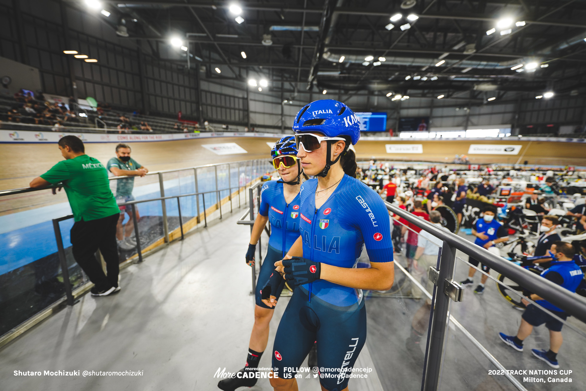 エリサ・バルサモ BALSAMO Elisa, キアラ・コンソーニ CONSONNI Chiara, ITA - Italy, Women's Madison, 2022 Track Nations Cup, Milton, Canada