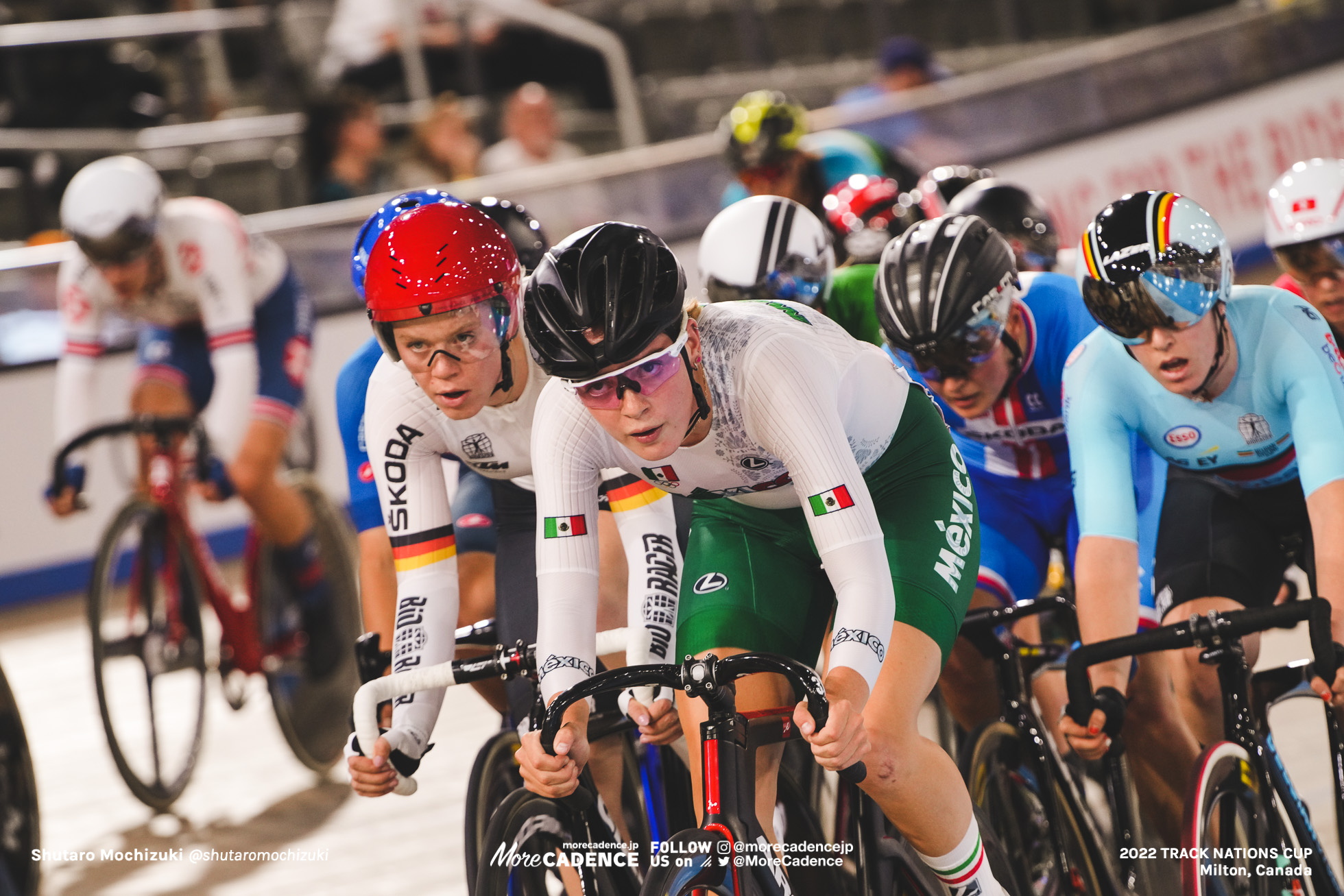 ビクトリア・ヴェラスコ VELASCO FUENTES Victoria, MEX - Mexico, Women's Madison, 2022 Track Nations Cup, Milton, Canada