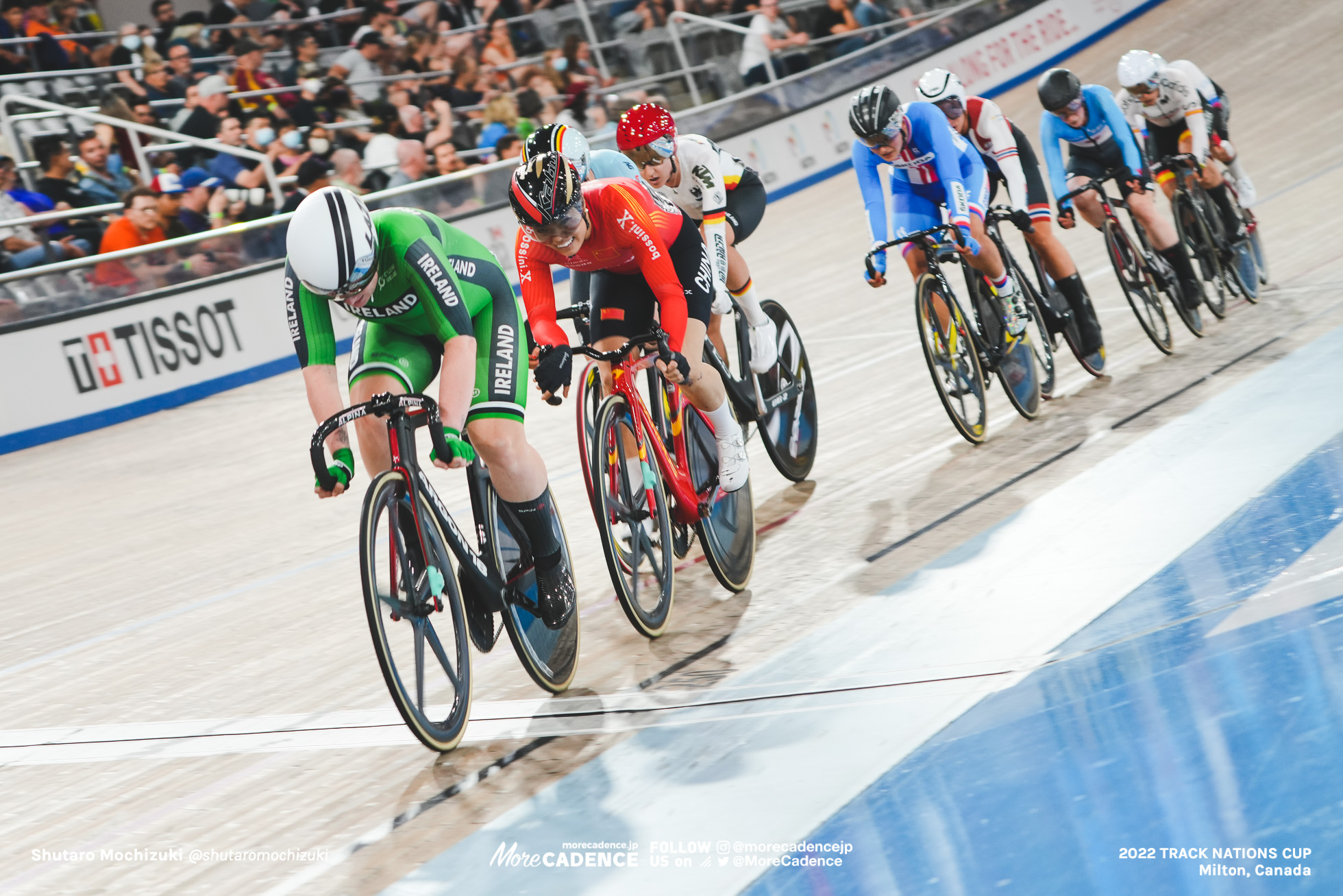 刘佳丽 リウ・ジャーリー LIU Jiali, CHN, エミリー・ケイ KAY Emily , IRL, Tempo Race, Women's Omnium, 2022 Track Nations Cup, Milton, Canada