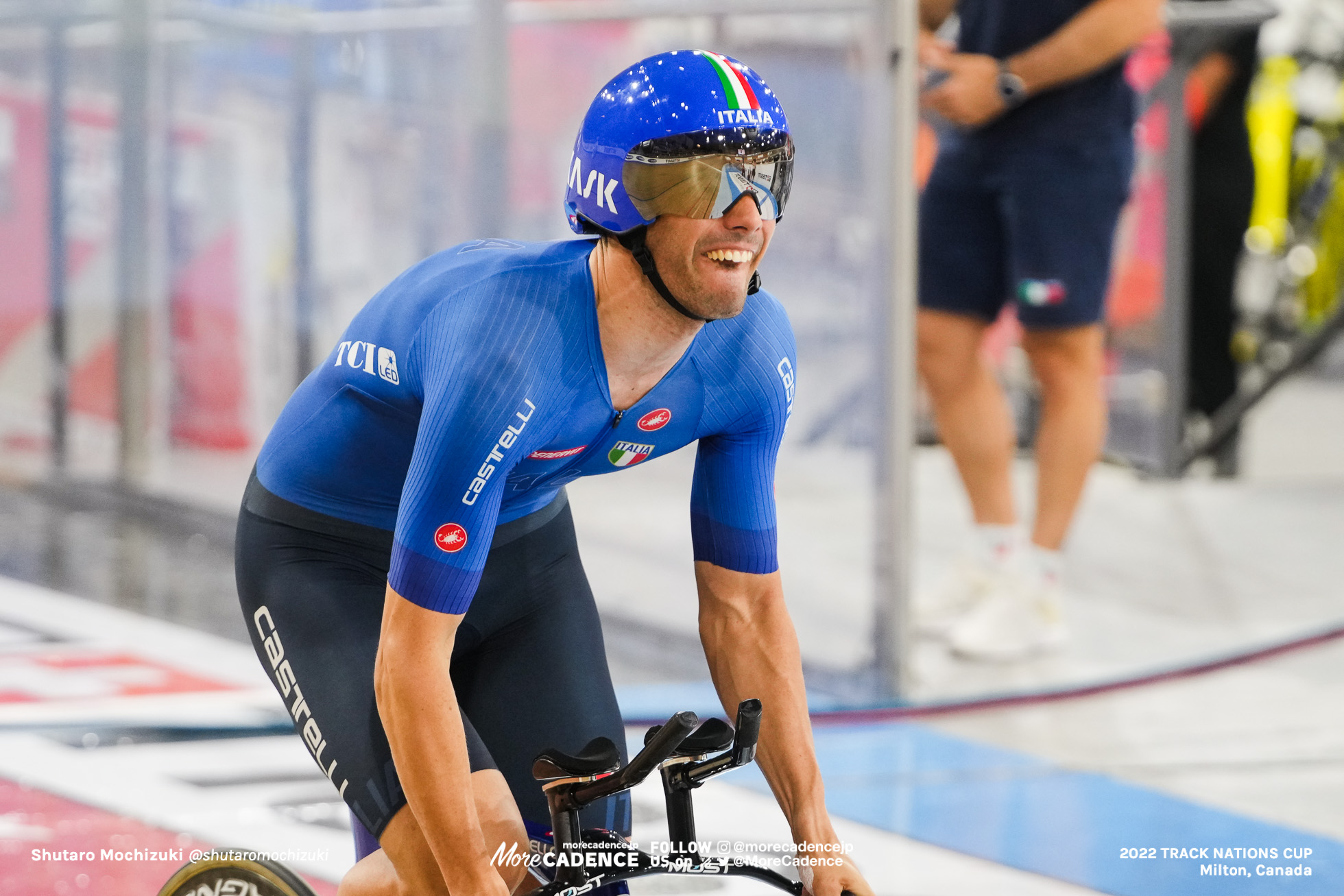 ダビデ・ボスカーロ BOSCARO Davide, ITA, Final, Men's 1kmTT, 2022 Track Nations Cup, Milton, Canada