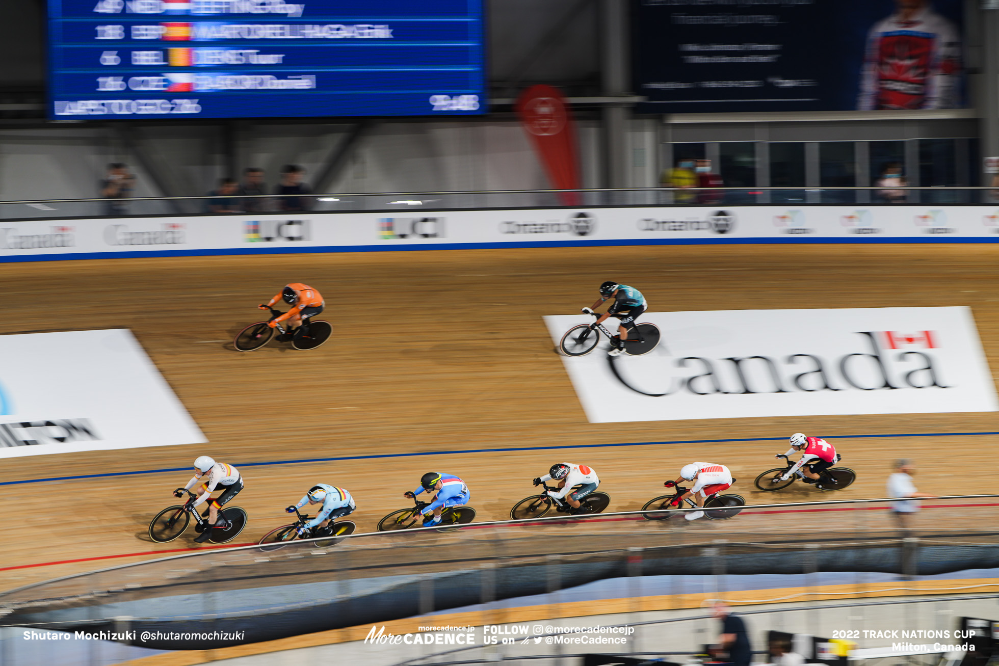 Men's Scratch, 2022 Track Nations Cup, Milton, Canada