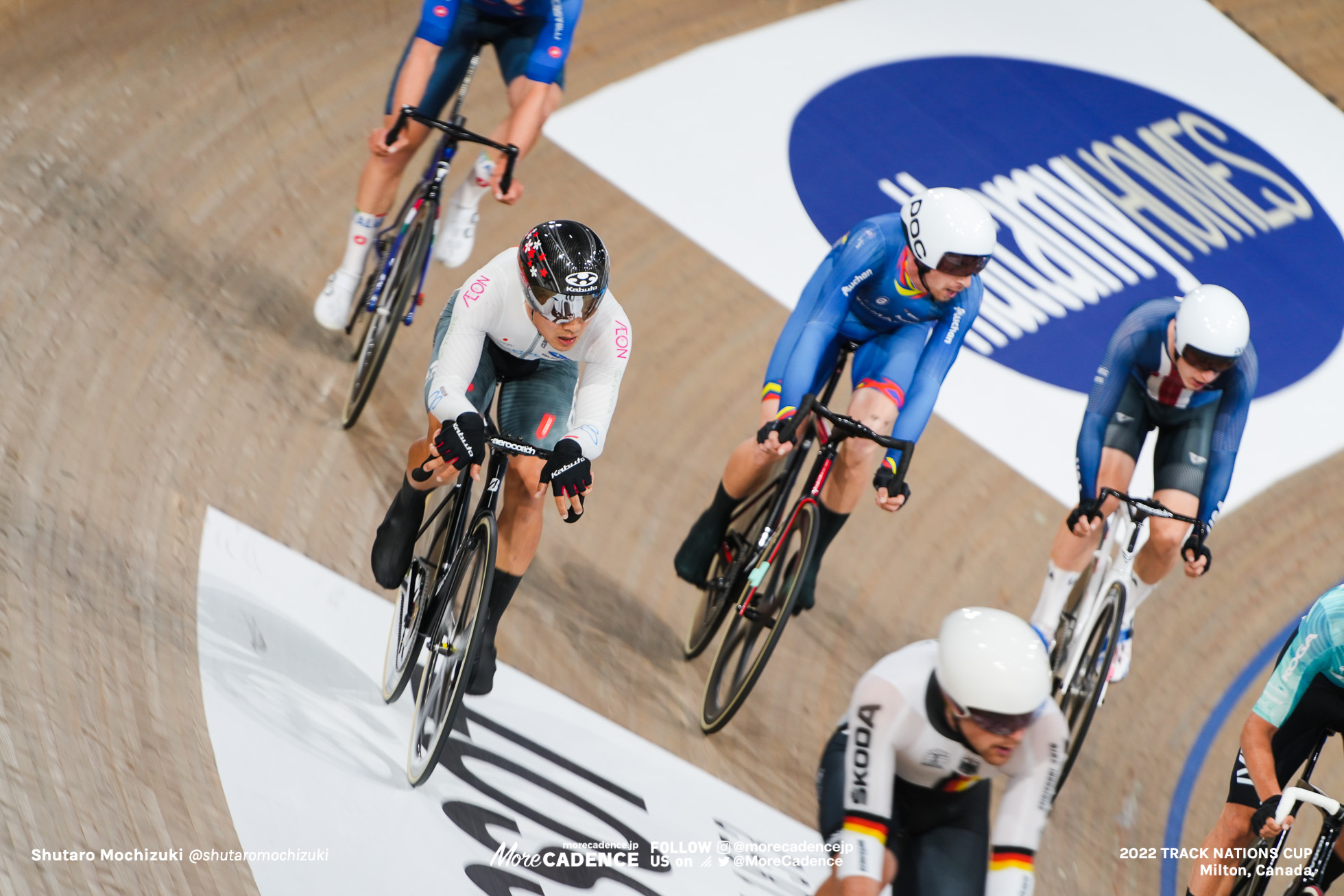 窪木一茂 KUBOKI Kazushige, JPN, Men's Scratch, 2022 Track Nations Cup, Milton, Canada