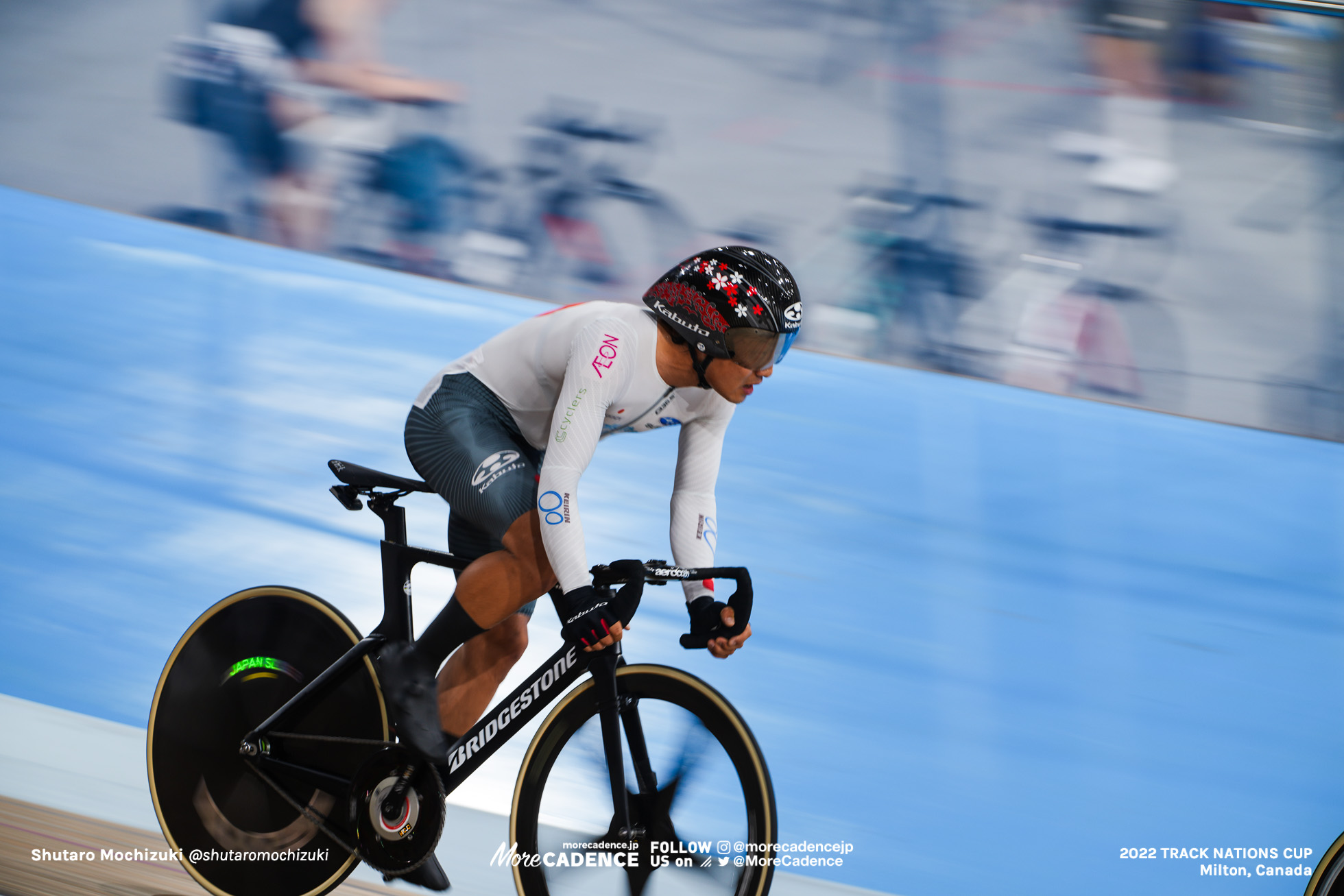 窪木一茂 KUBOKI Kazushige, JPN, Men's Scratch, 2022 Track Nations Cup, Milton, Canada