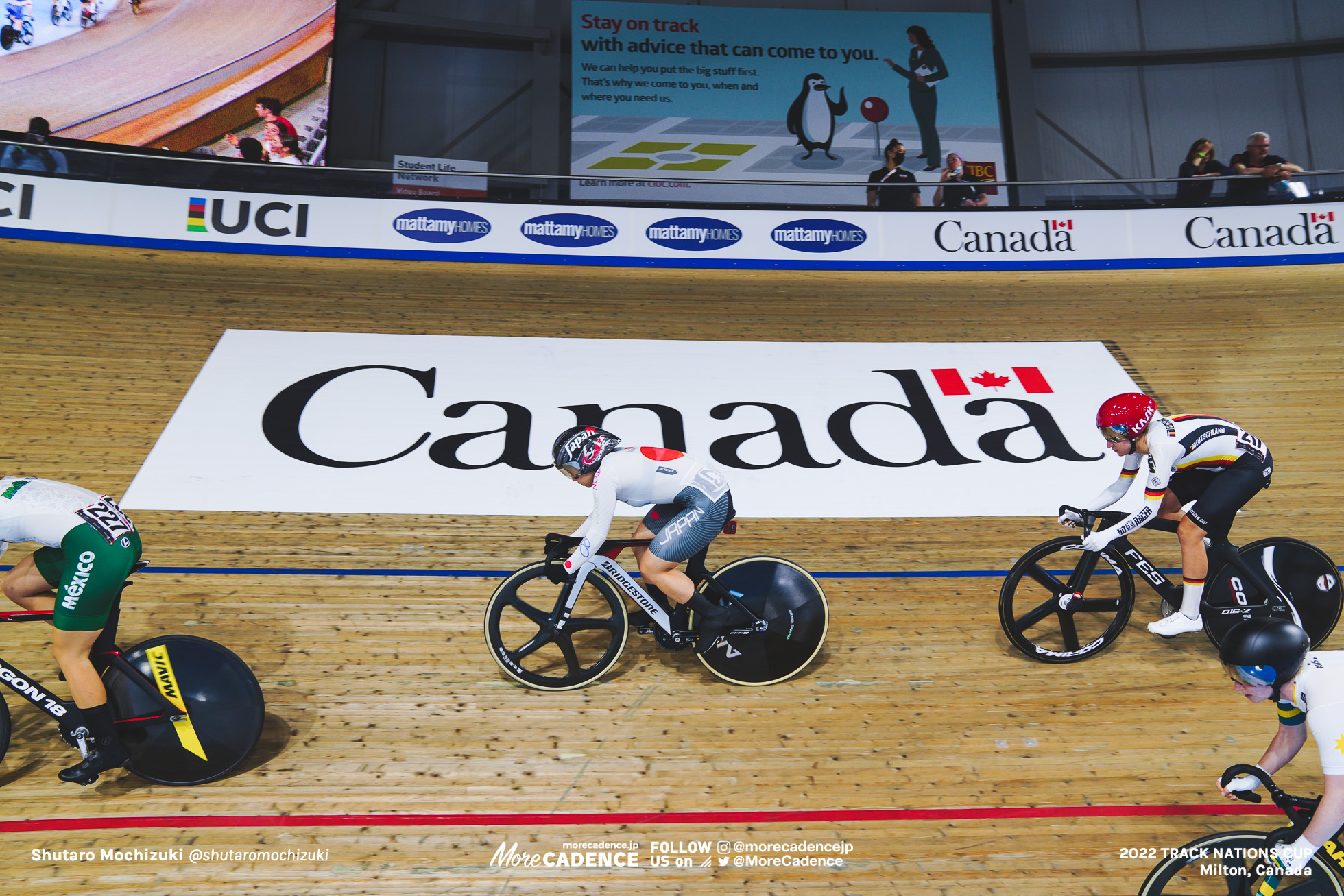 梶原悠未 KAJIHARA Yumi, JPN, Elimination, Women's Omnium, 2022 Track Nations Cup, Milton, Canada