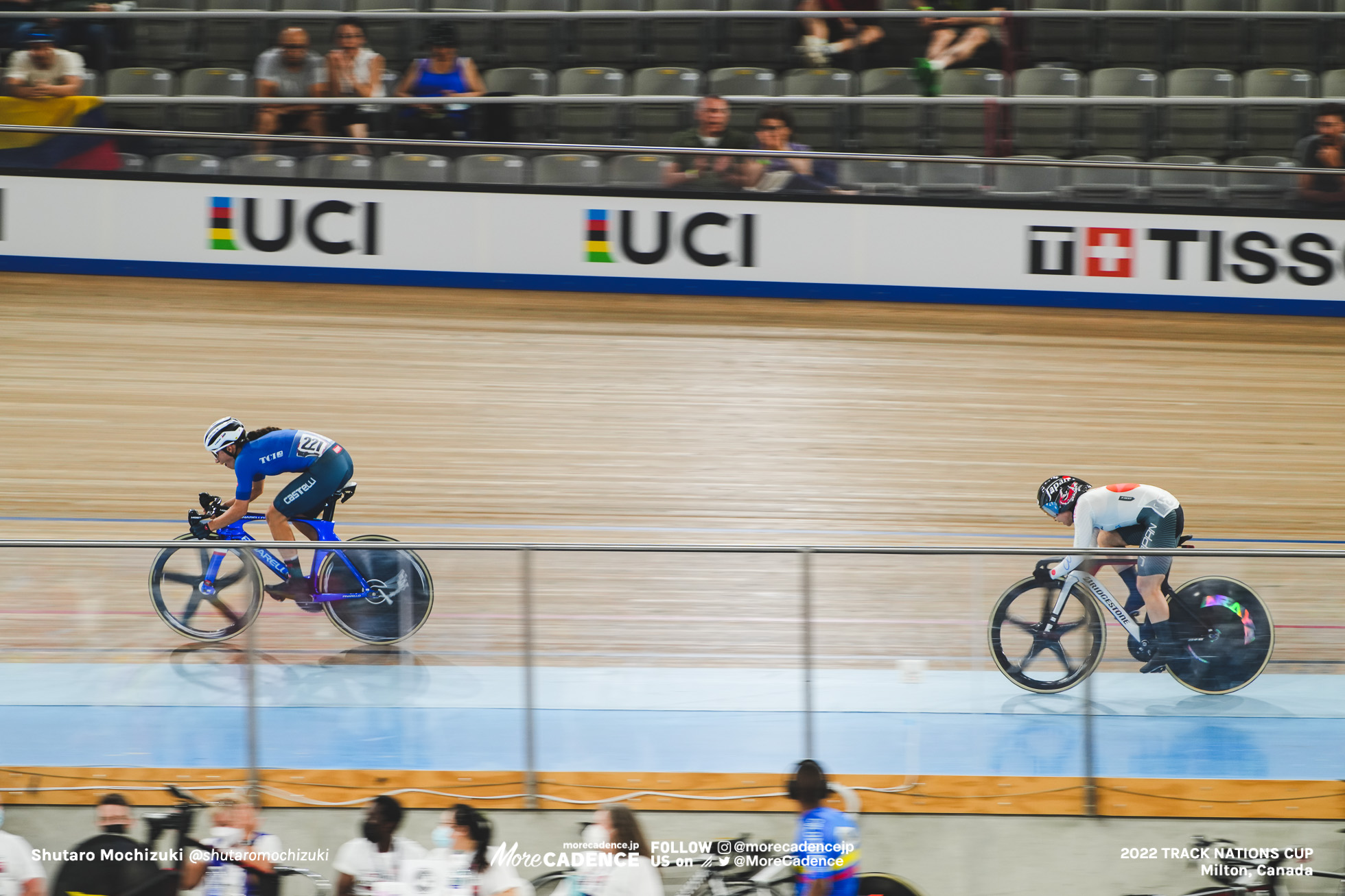 エリサ・バルサモ BALSAMO Elisa, ITA, 梶原悠未 KAJIHARA Yumi, JPN, Elimination, Women's Omnium, 2022 Track Nations Cup, Milton, Canada