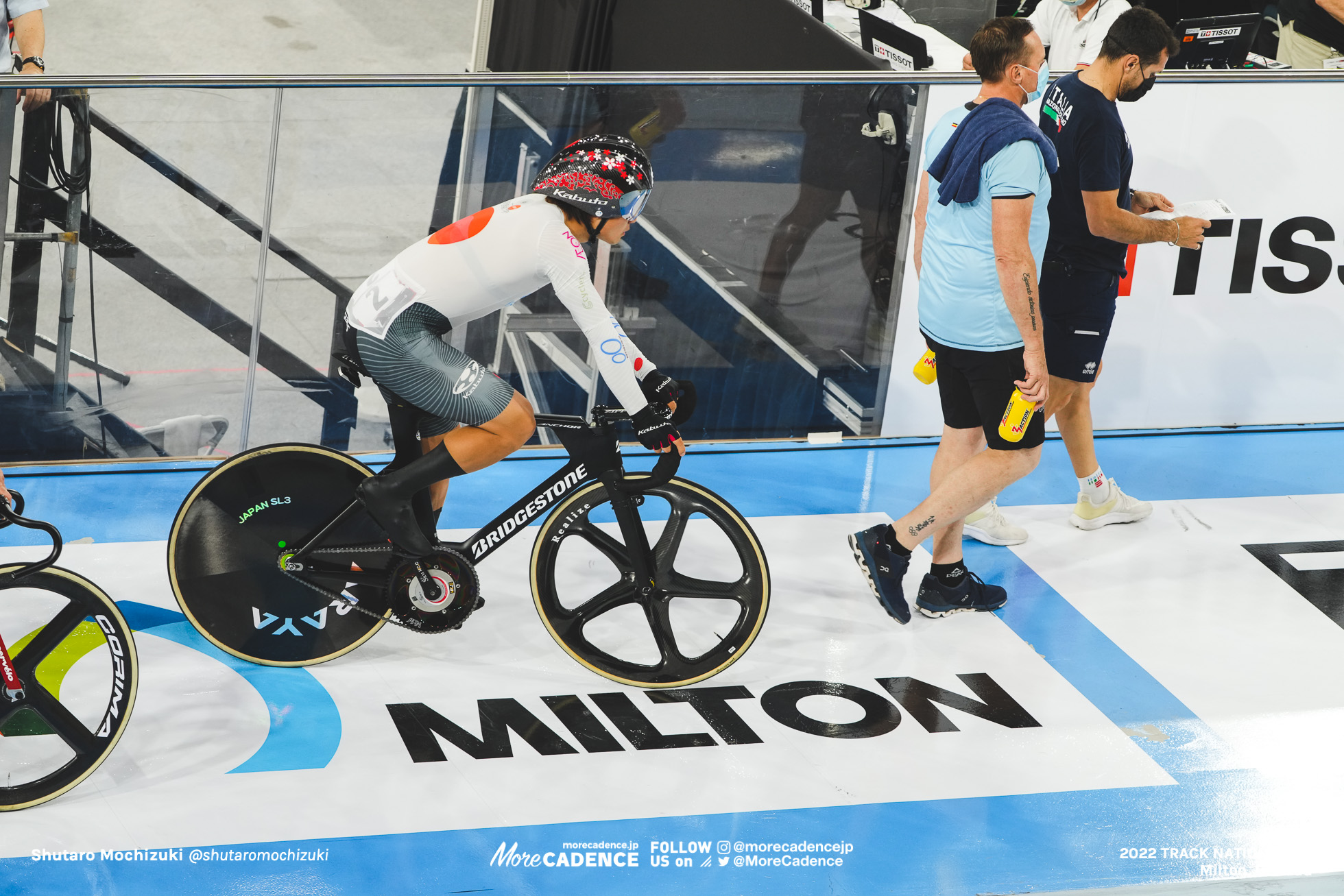 窪木一茂 KUBOKI Kazushige, JPN - Japan, Men's Madison, 2022 Track Nations Cup, Milton, Canada