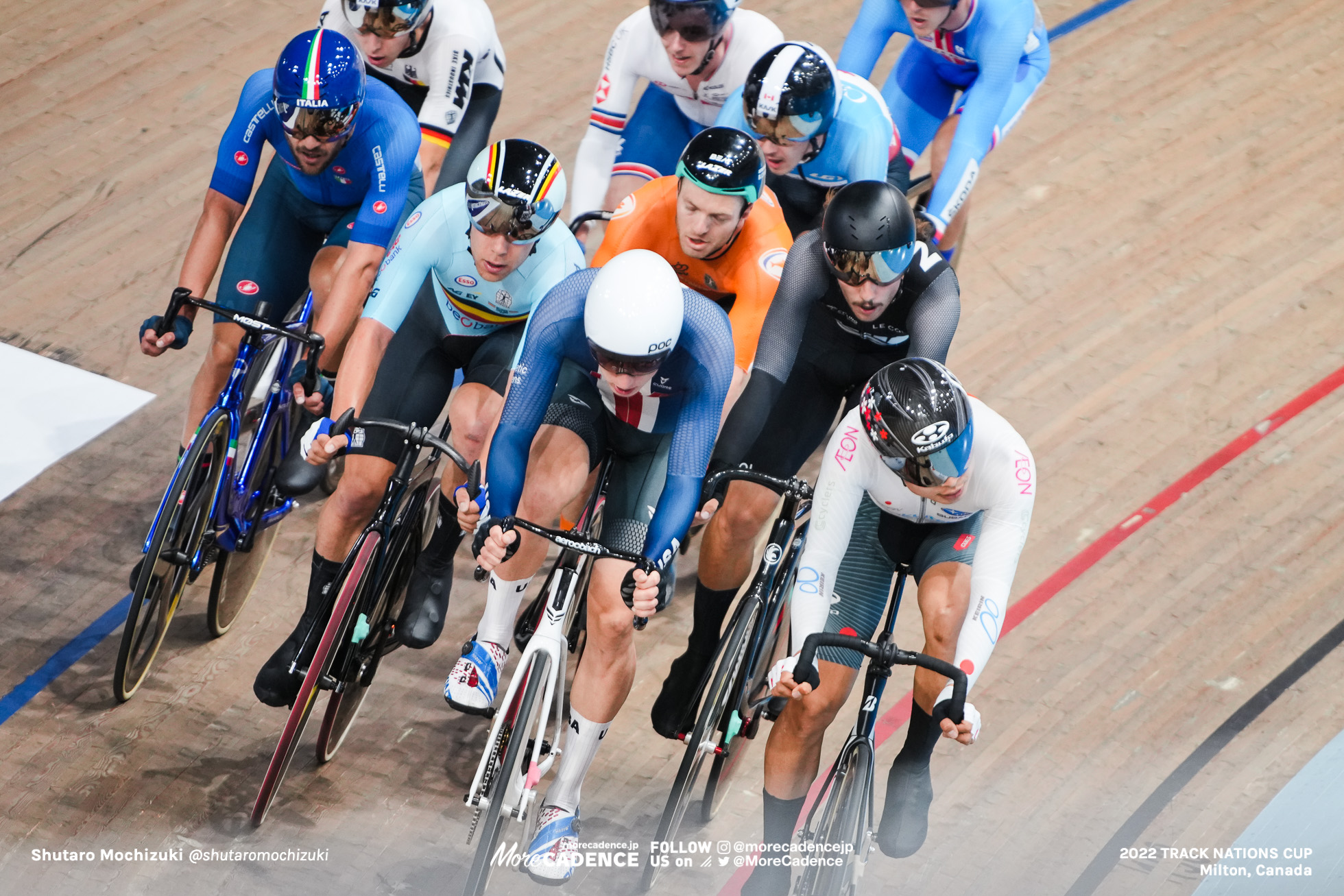 橋本英也 HASHIMOTO Eiya, JPN, Men's Elimination, 2022 Track Nations Cup, Milton, Canada