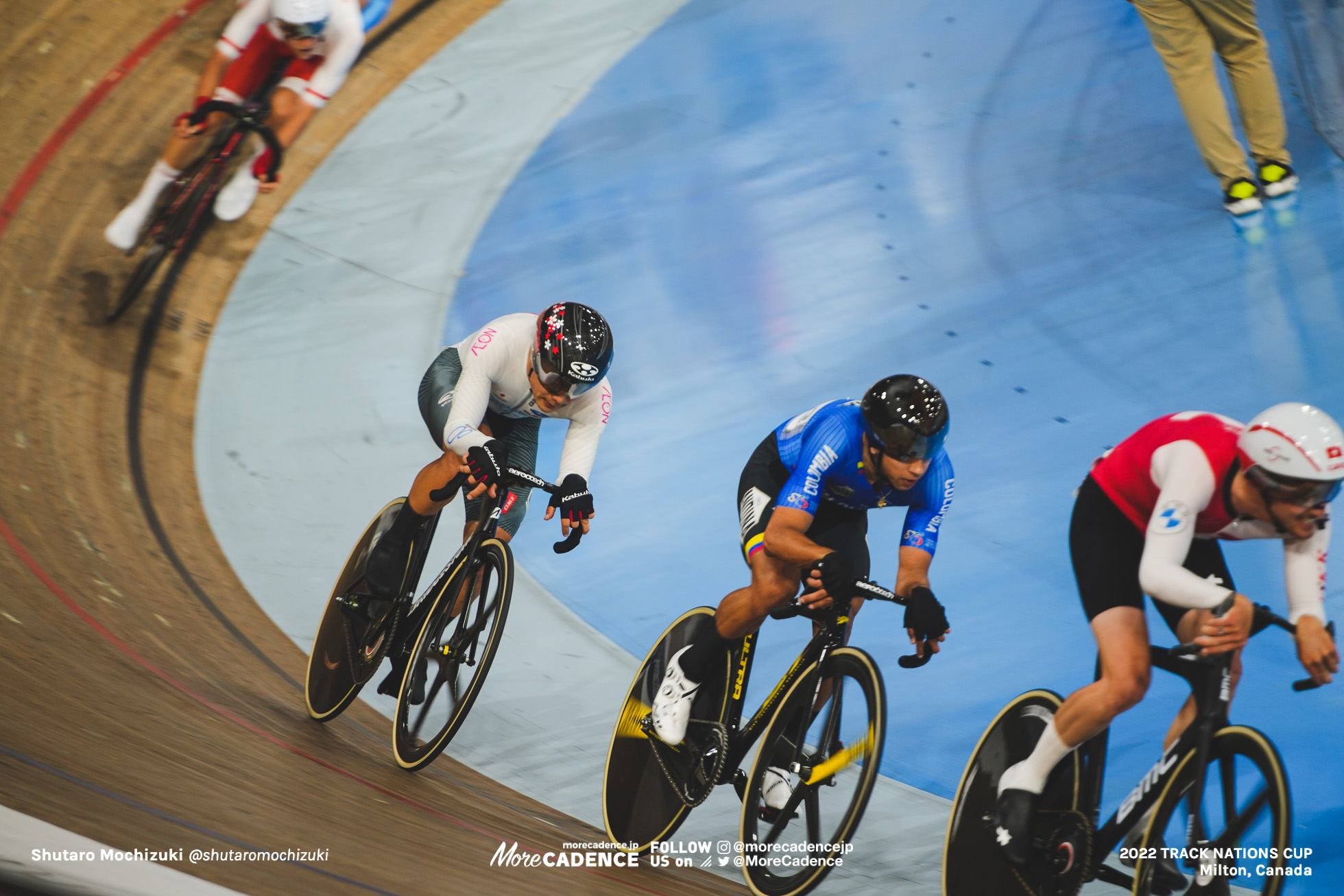 窪木一茂 KUBOKI Kazushige, JPN, Point race, Men's Omnium, 2022 Track Nations Cup, Milton, Canada