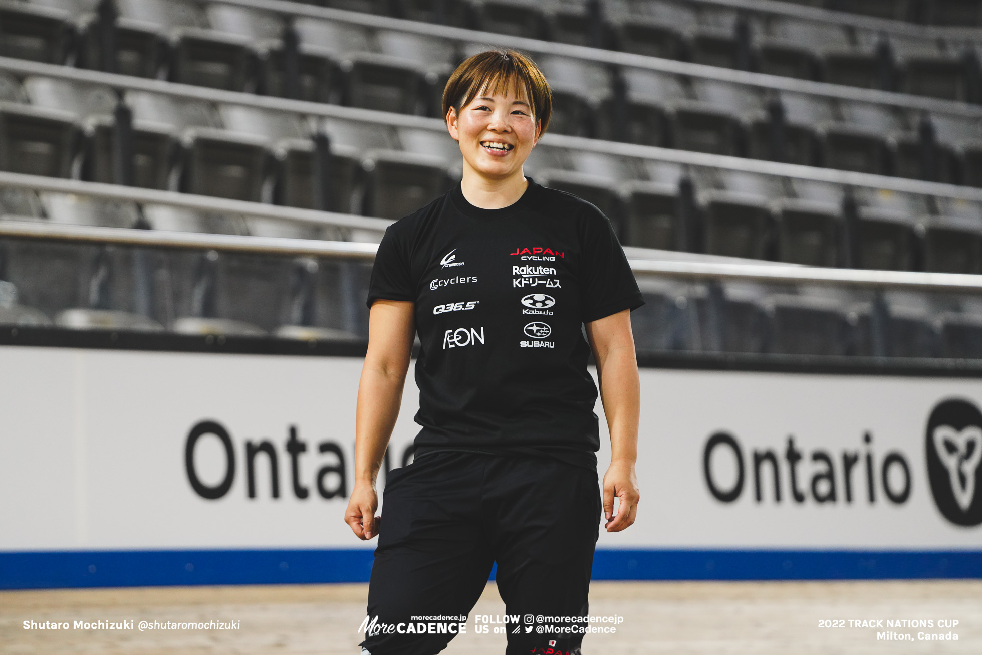 梅川風子 ホッケーパック投げ, 2022 Track Nations Cup, Milton, Canada