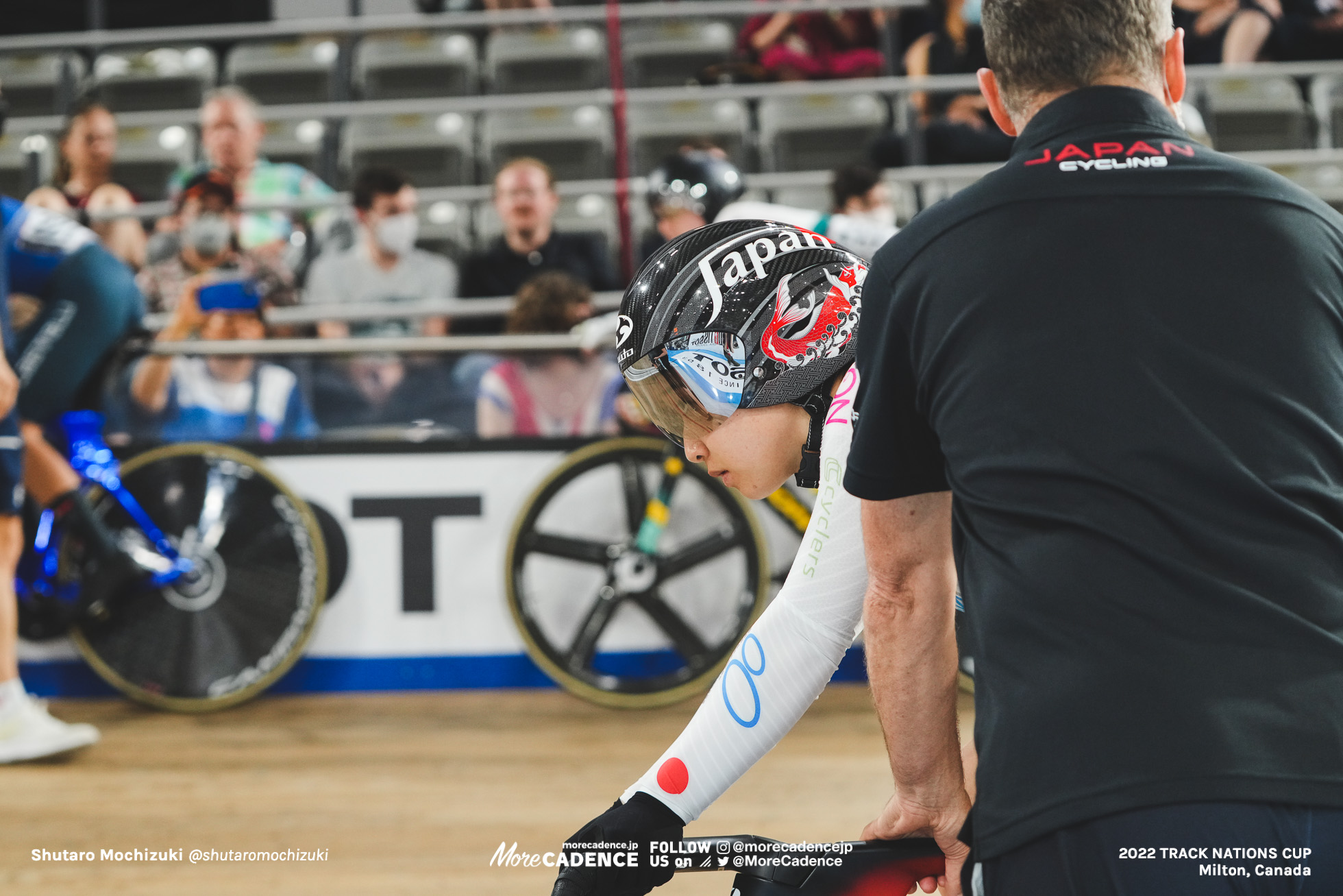 梶原悠未 KAJIHARA Yumi, JPN, Point race, Women's Omnium, 2022 Track Nations Cup, Milton, Canada