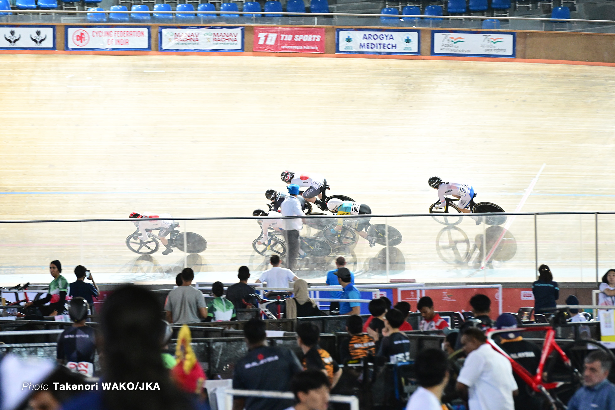 小林優香 佐藤水菜, アジア選手権トラック2022, 女子ケイリン, 決勝